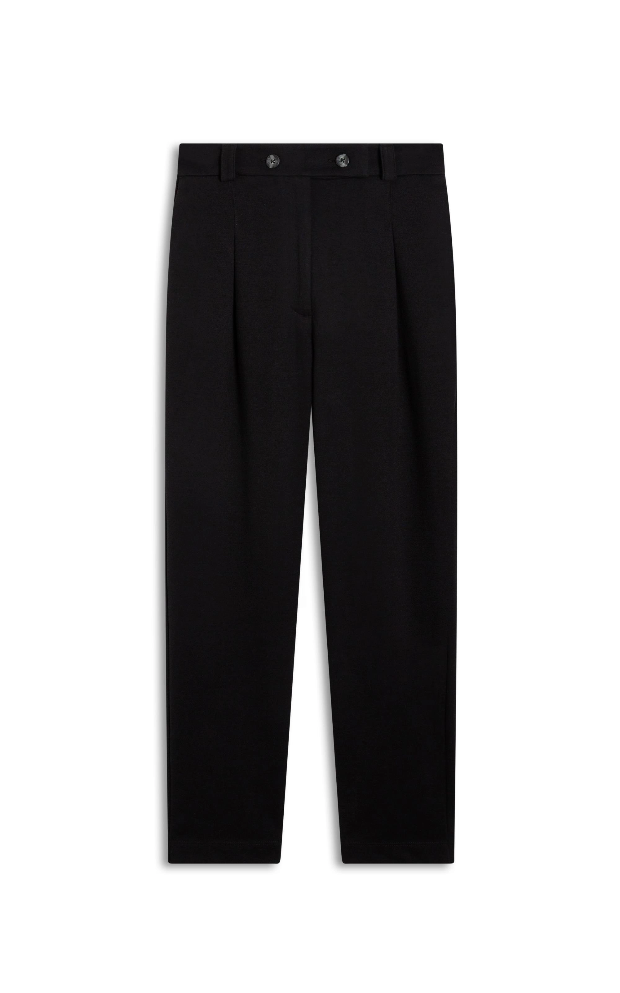 Calça Suedine Double Button Preto