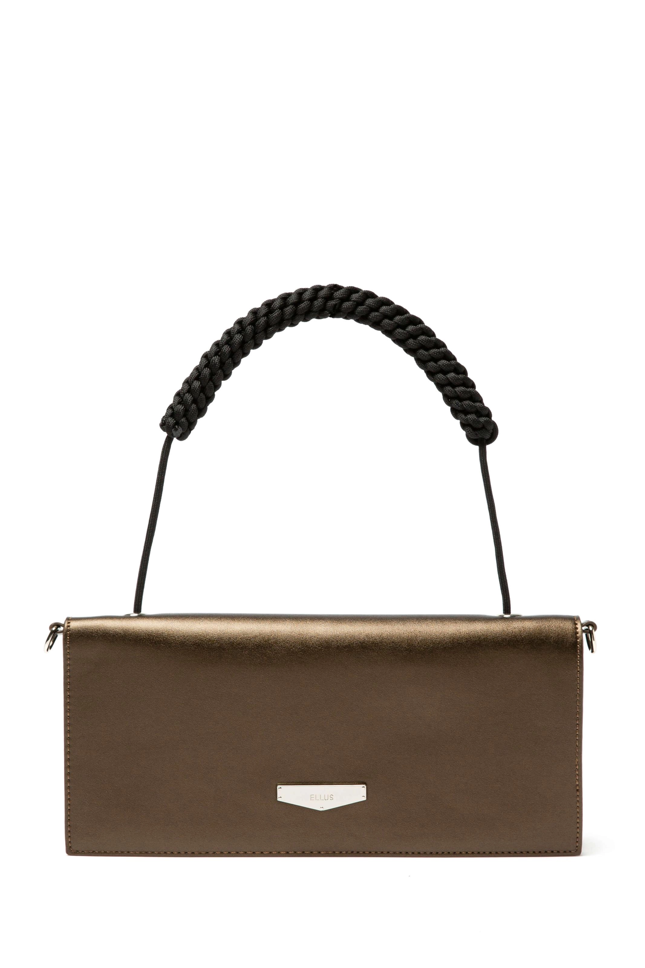 Bolsa Crossbody Mininal Bag Ellus Dark Brown