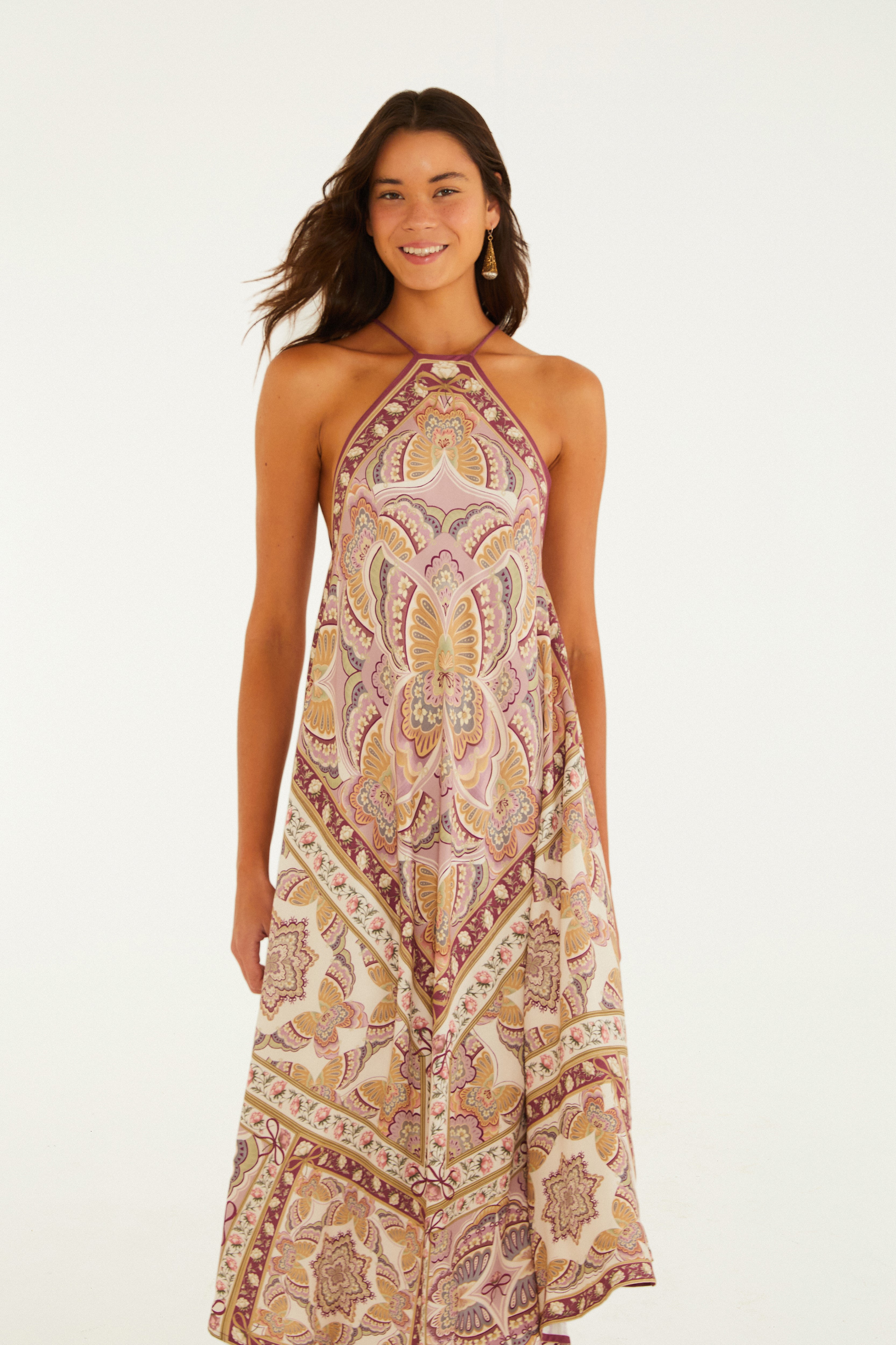Vestido Longo Estampado Sophie — foto 2
