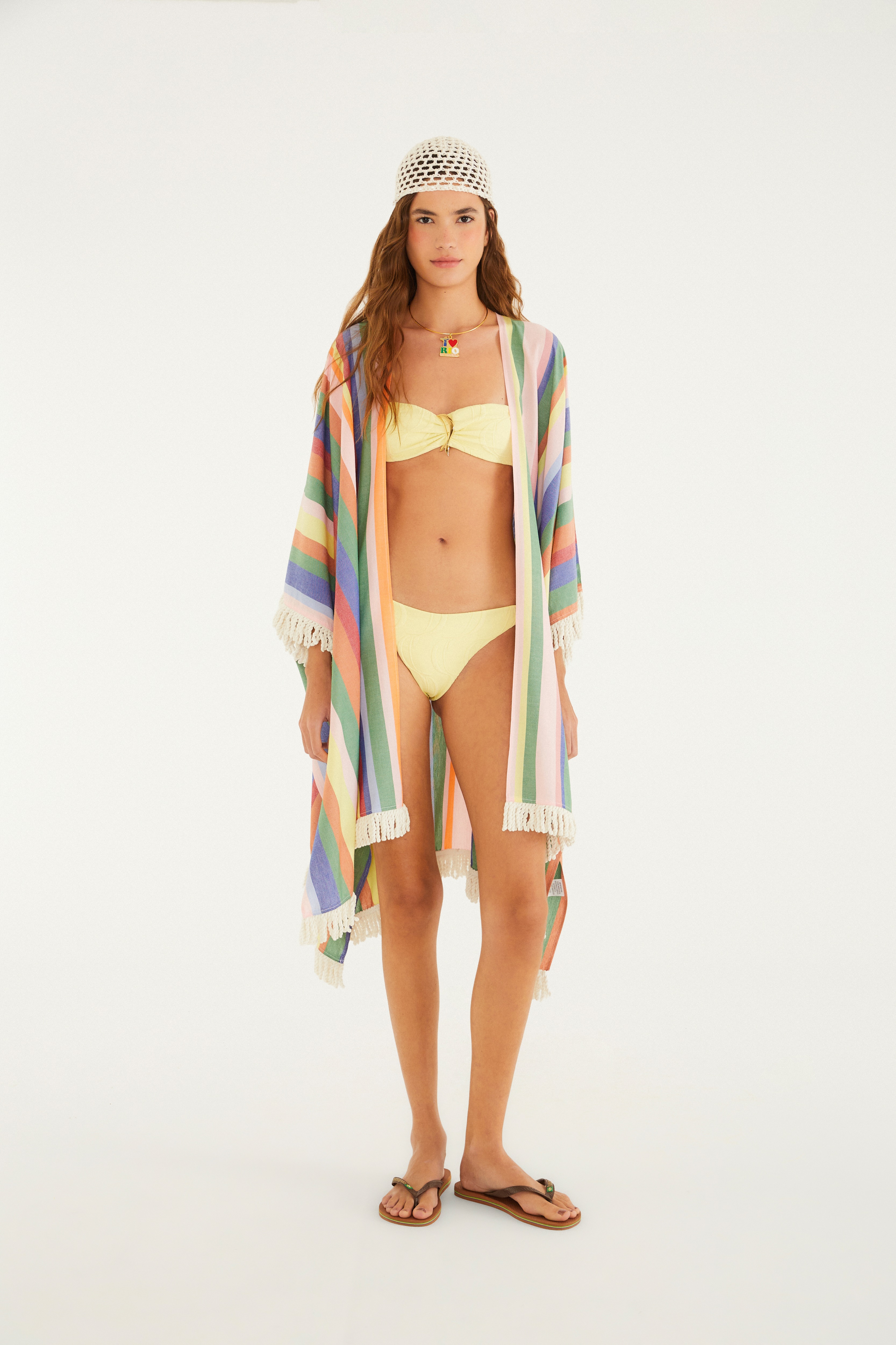 Kimono Listra Bananeira