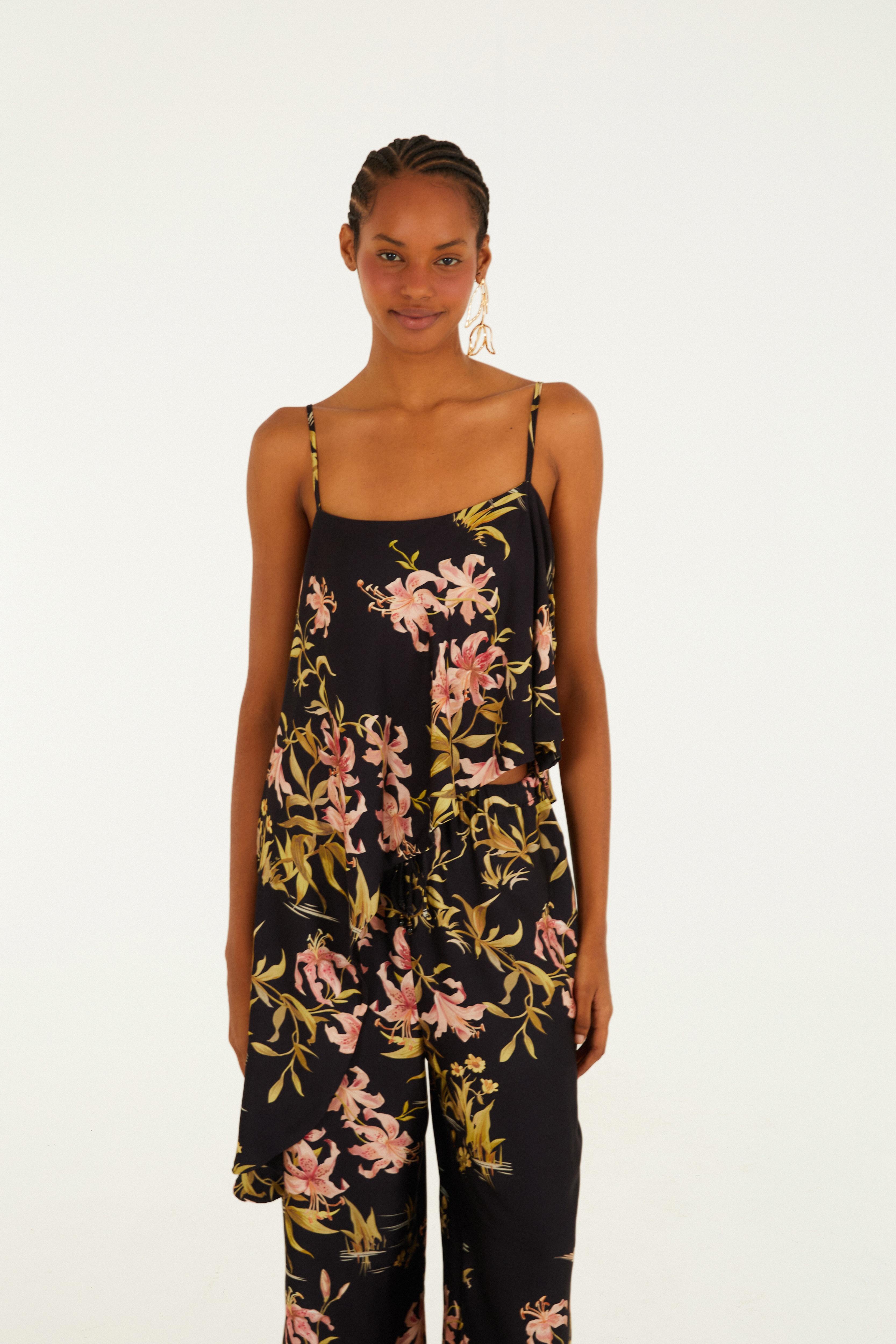 Blusa Estampada Kyoto