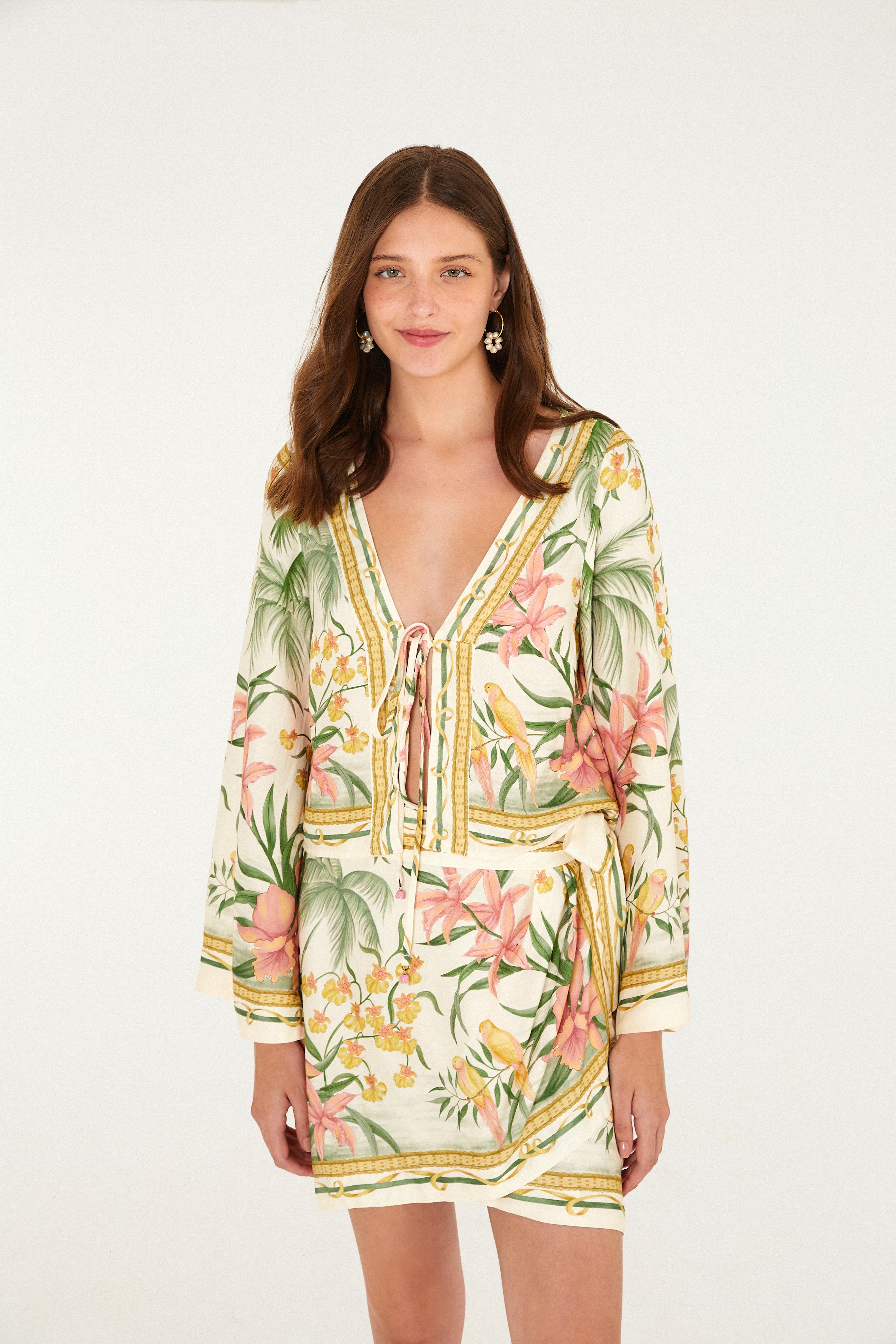 Blusa Estampada Capri