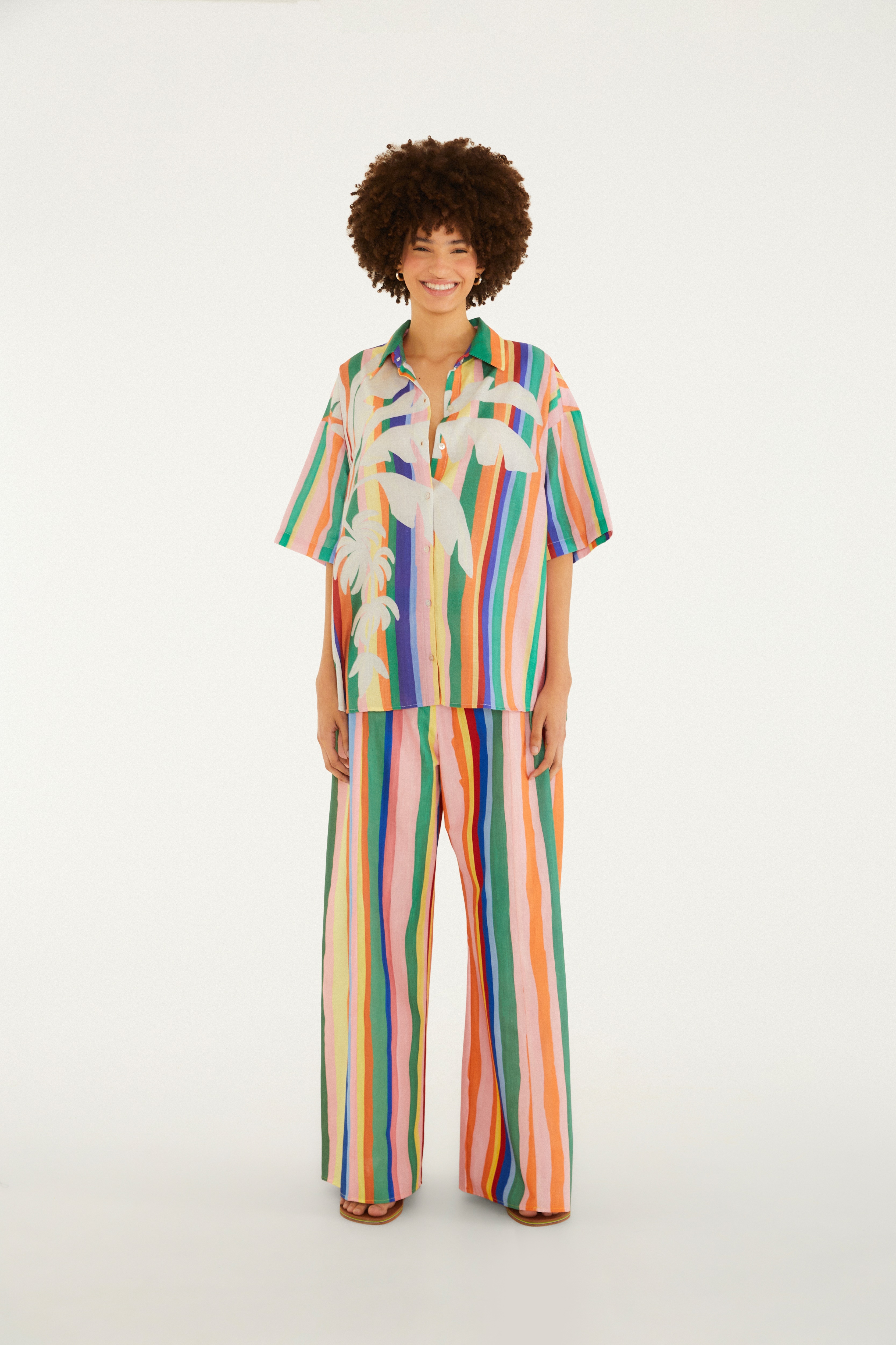Calça Listra Bananeira
