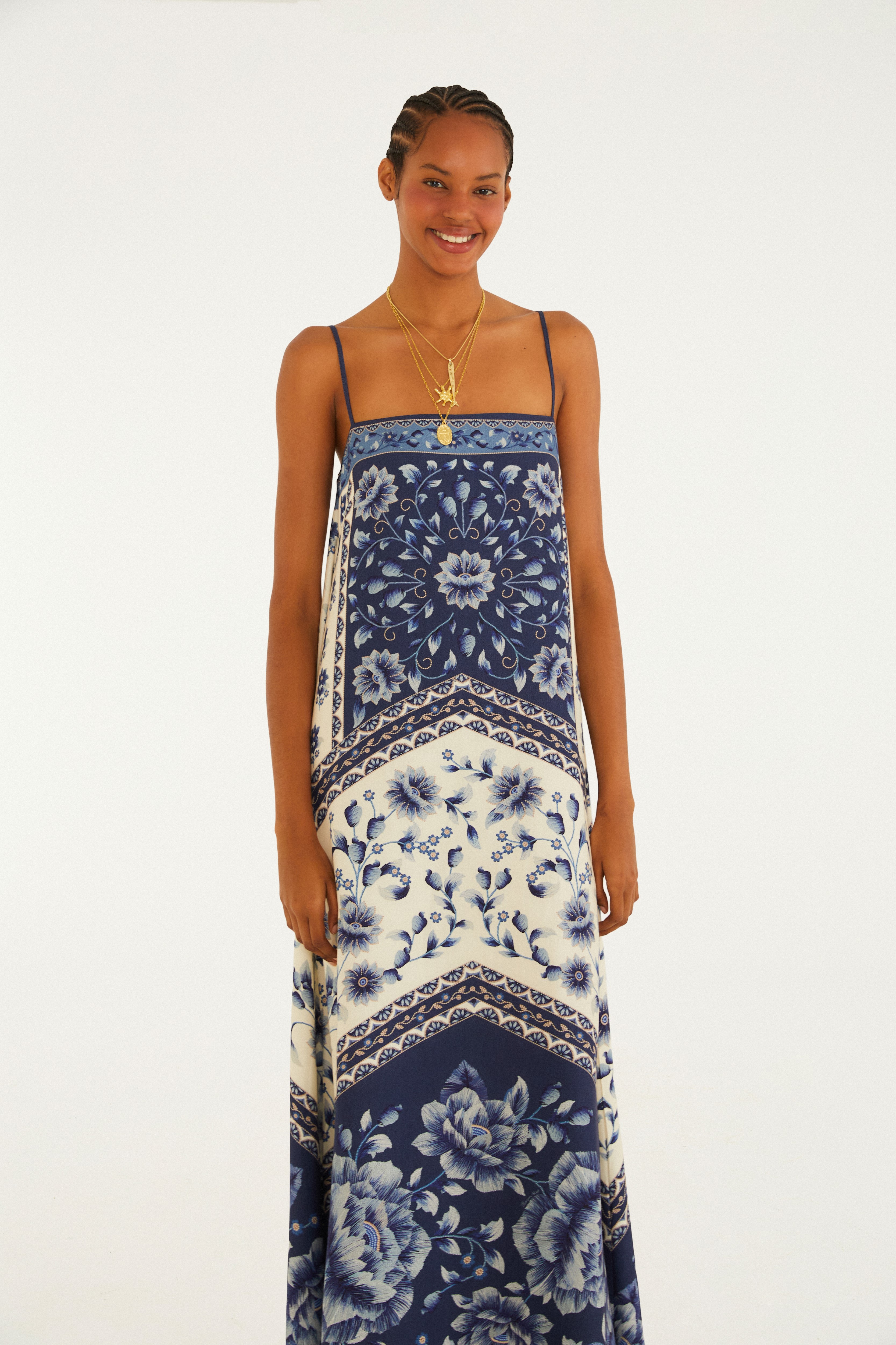 Vestido Cropped Estampado Nara — foto 2