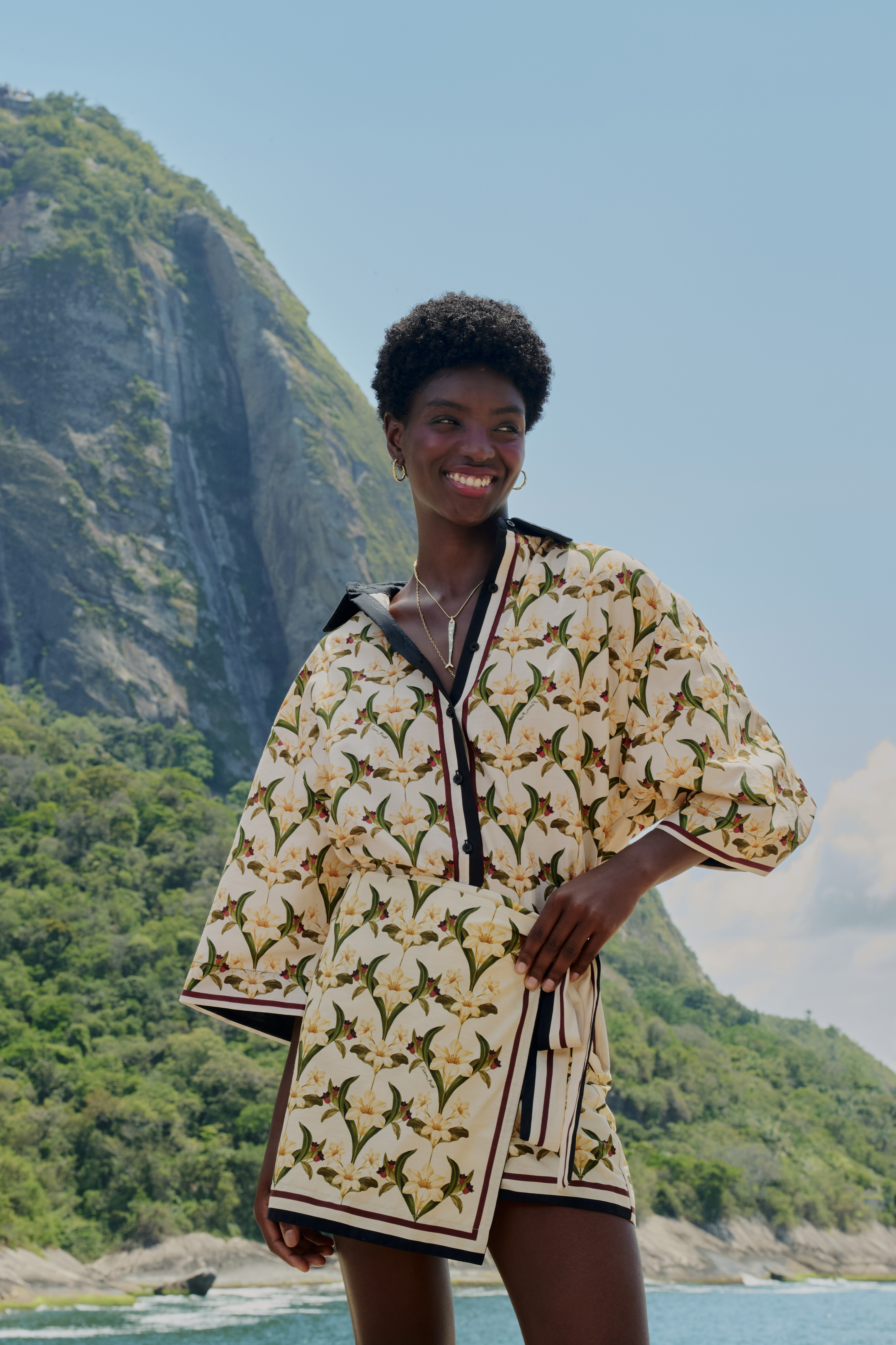 Camisa Estampada Lenço Polina — foto 2