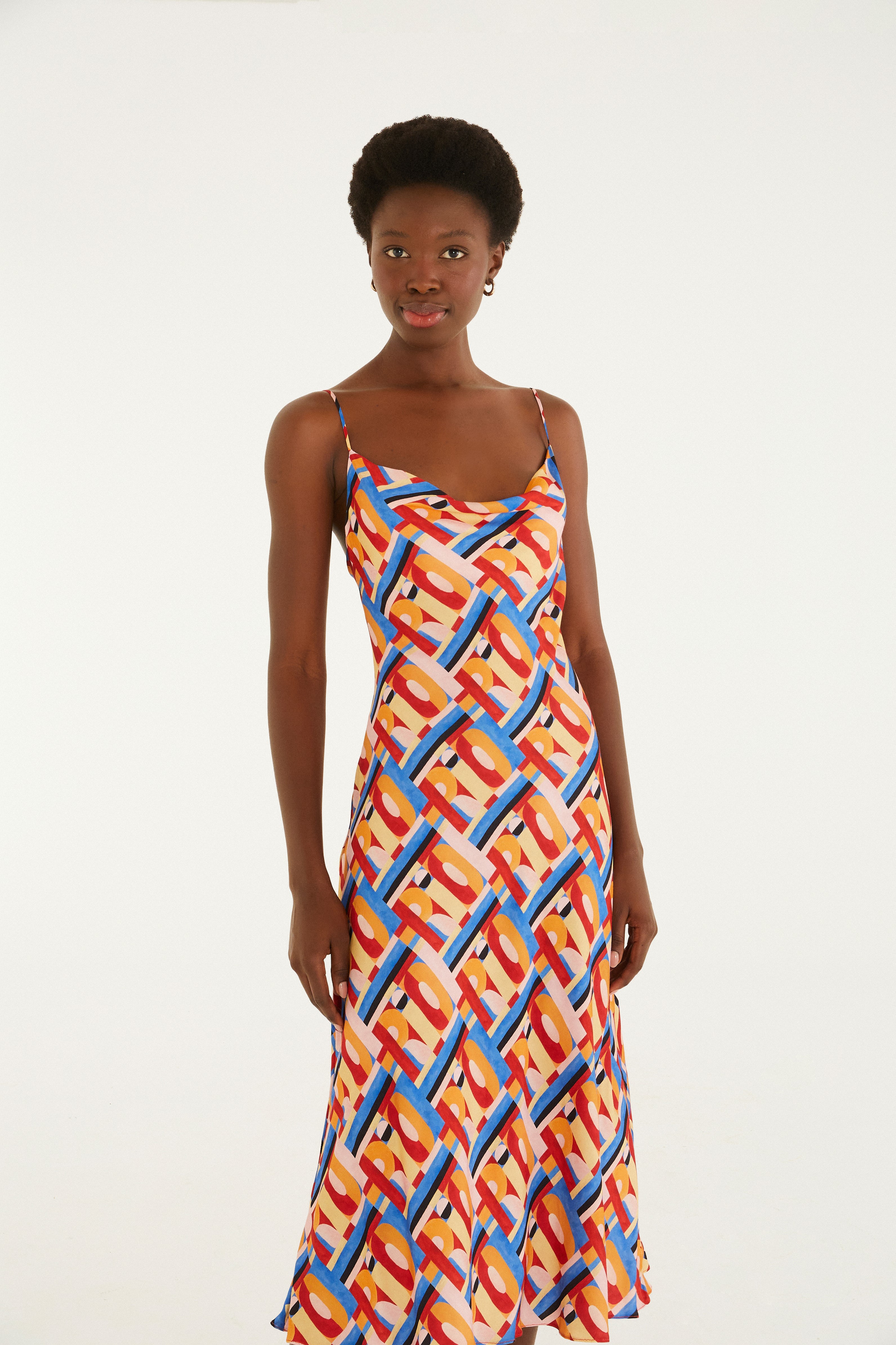 Vestido Cropped Estampado Rio Gráfico — foto 2