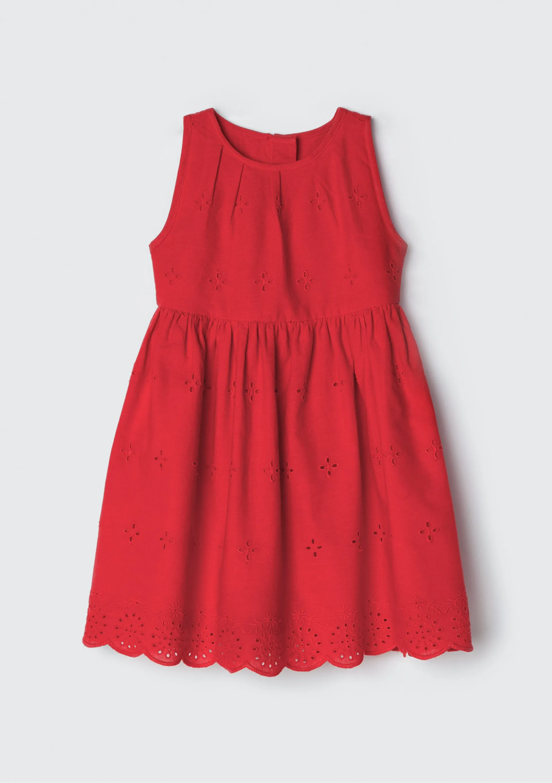 Vestido Infantil Toddler - Vermelho — foto 4