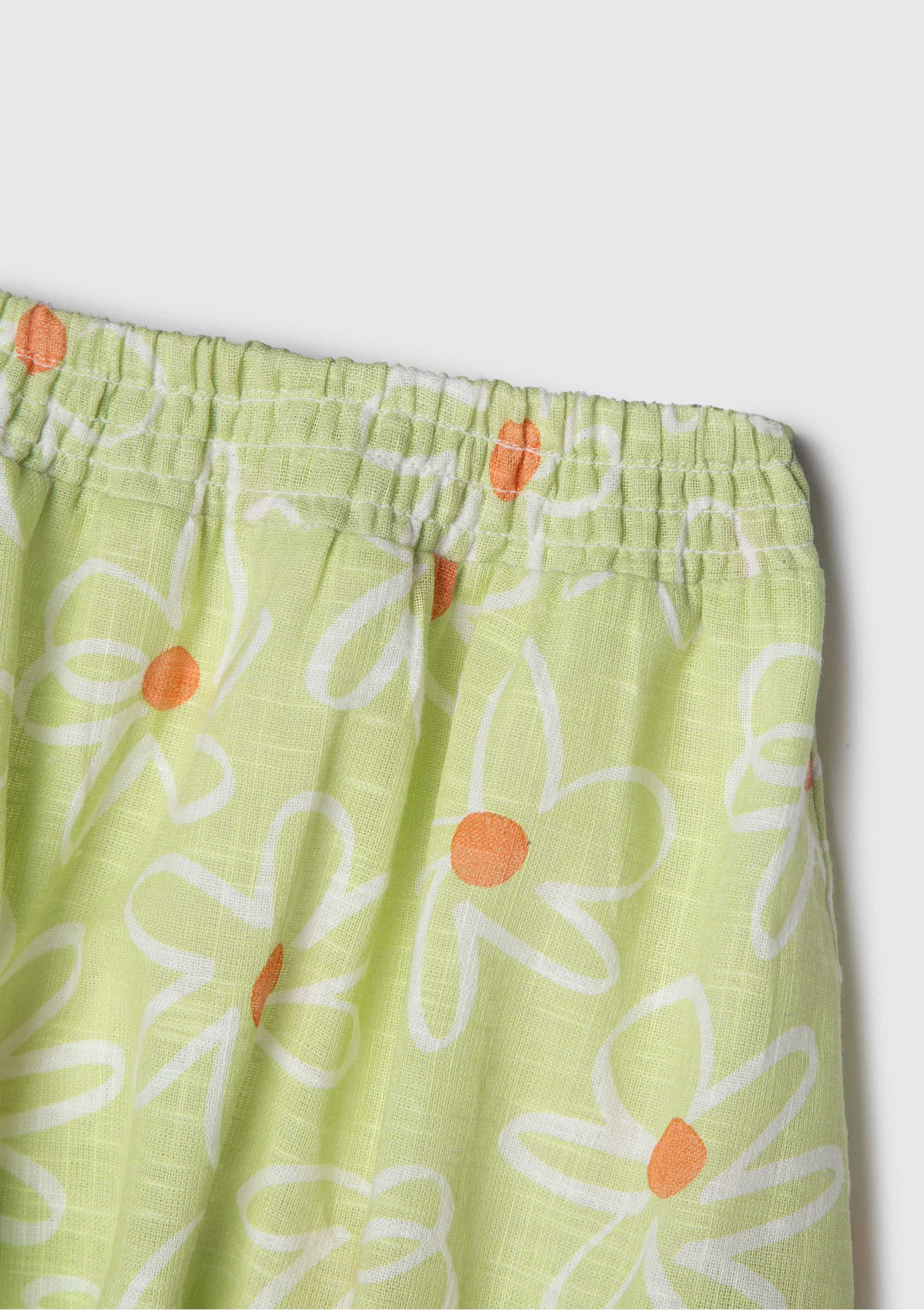 Saia Infantil Toddler Estampada - Verde — foto 4