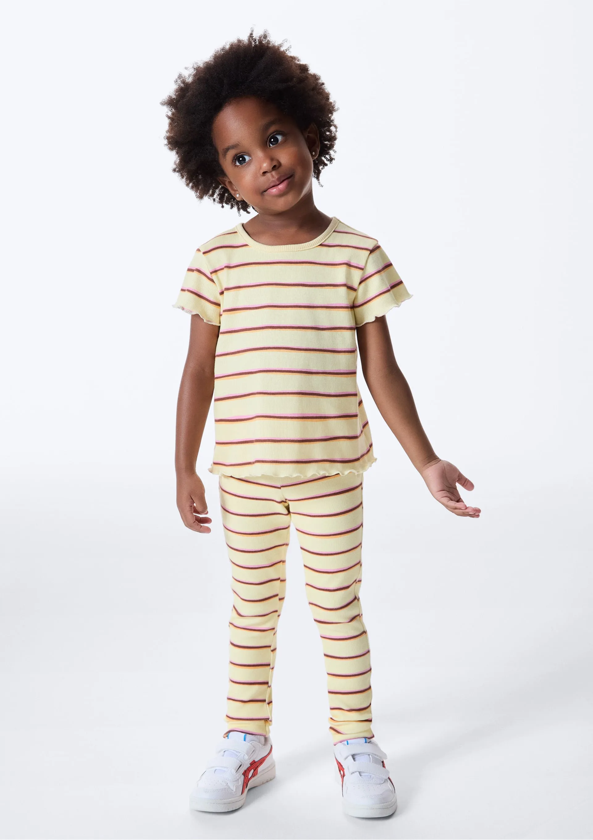 Blusa Infantil Menina Toddler Estampada - Amarelo — foto 3