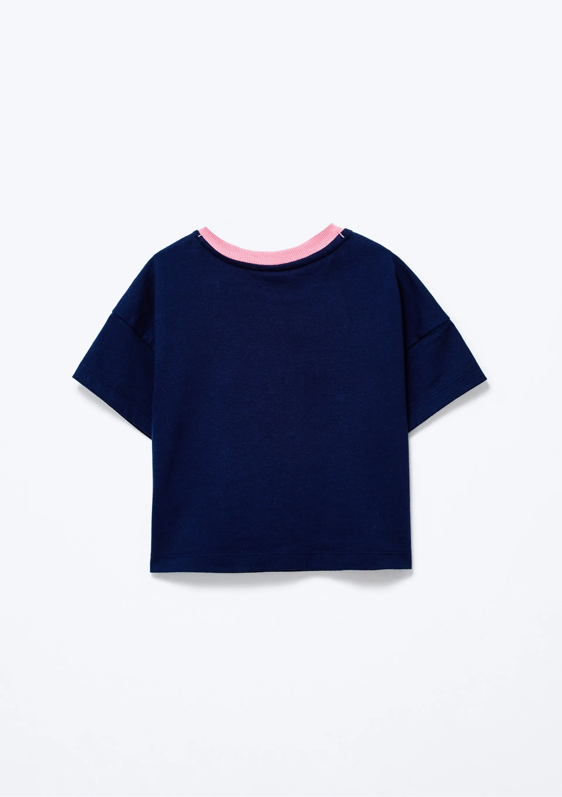 Blusa Infantil Menina Super Cotton Boxer - Azul — foto 4