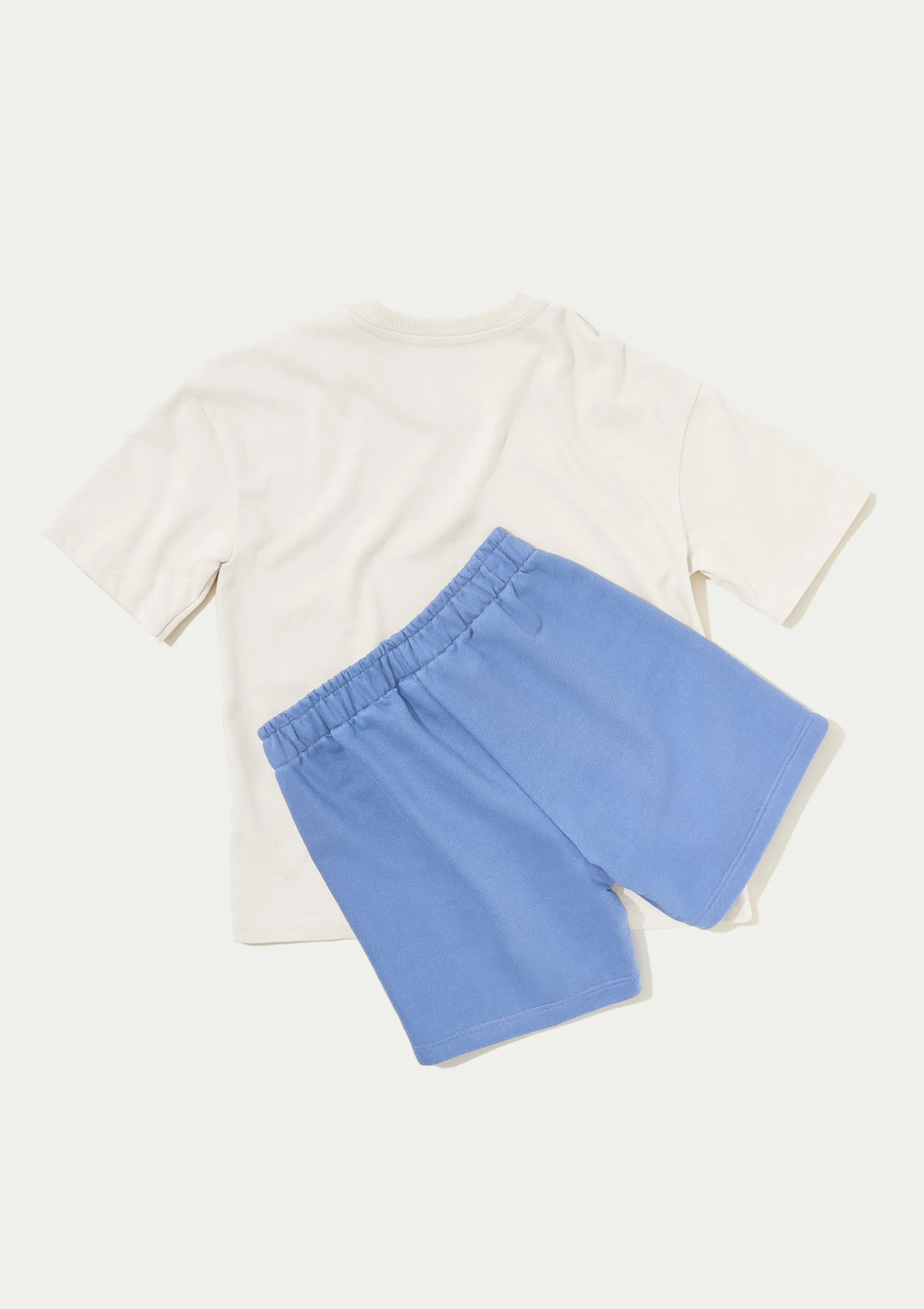 Conjunto Infantil Menino Curto Estampado - Azul — foto 5