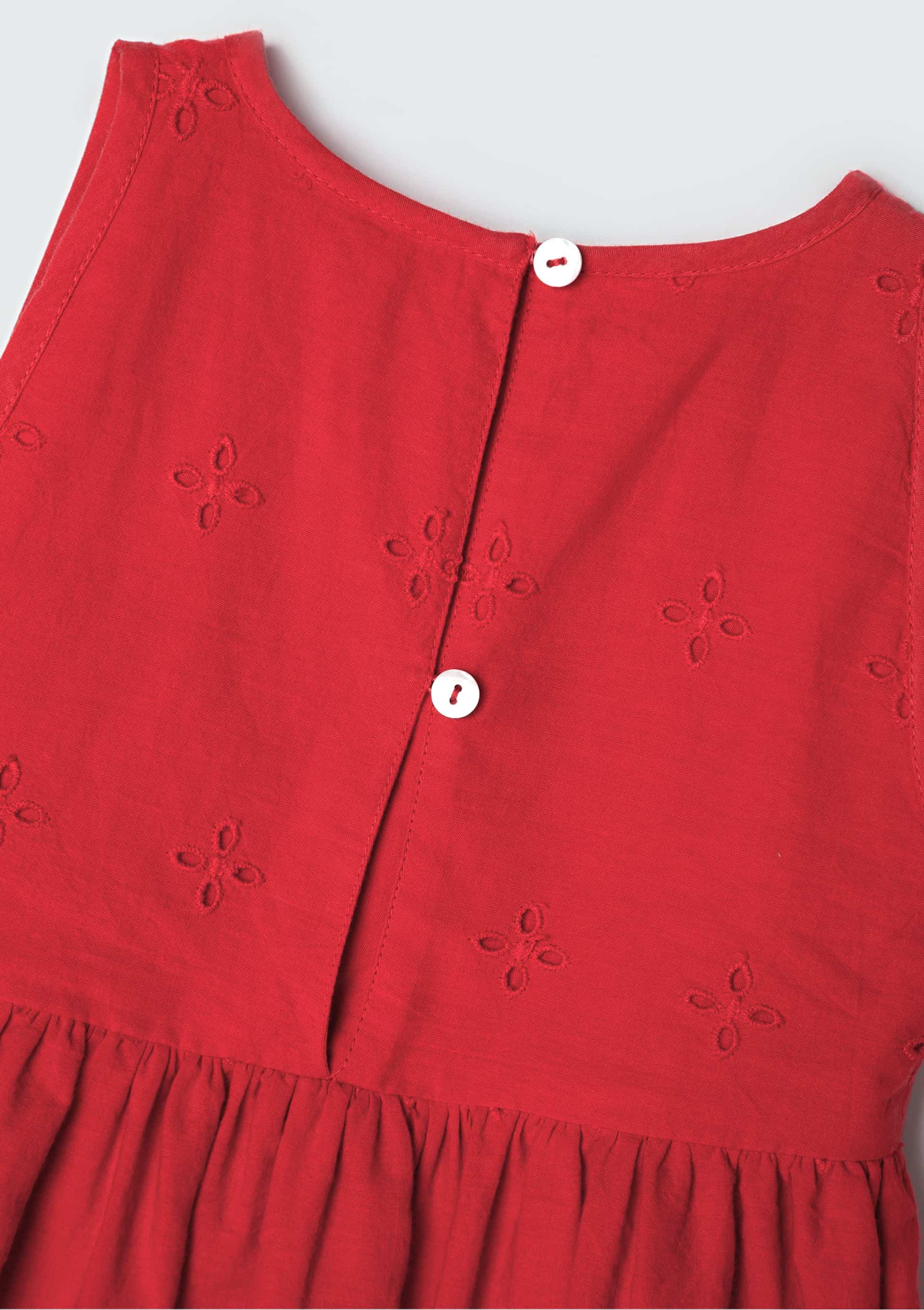 Vestido Infantil Toddler - Vermelho — foto 6