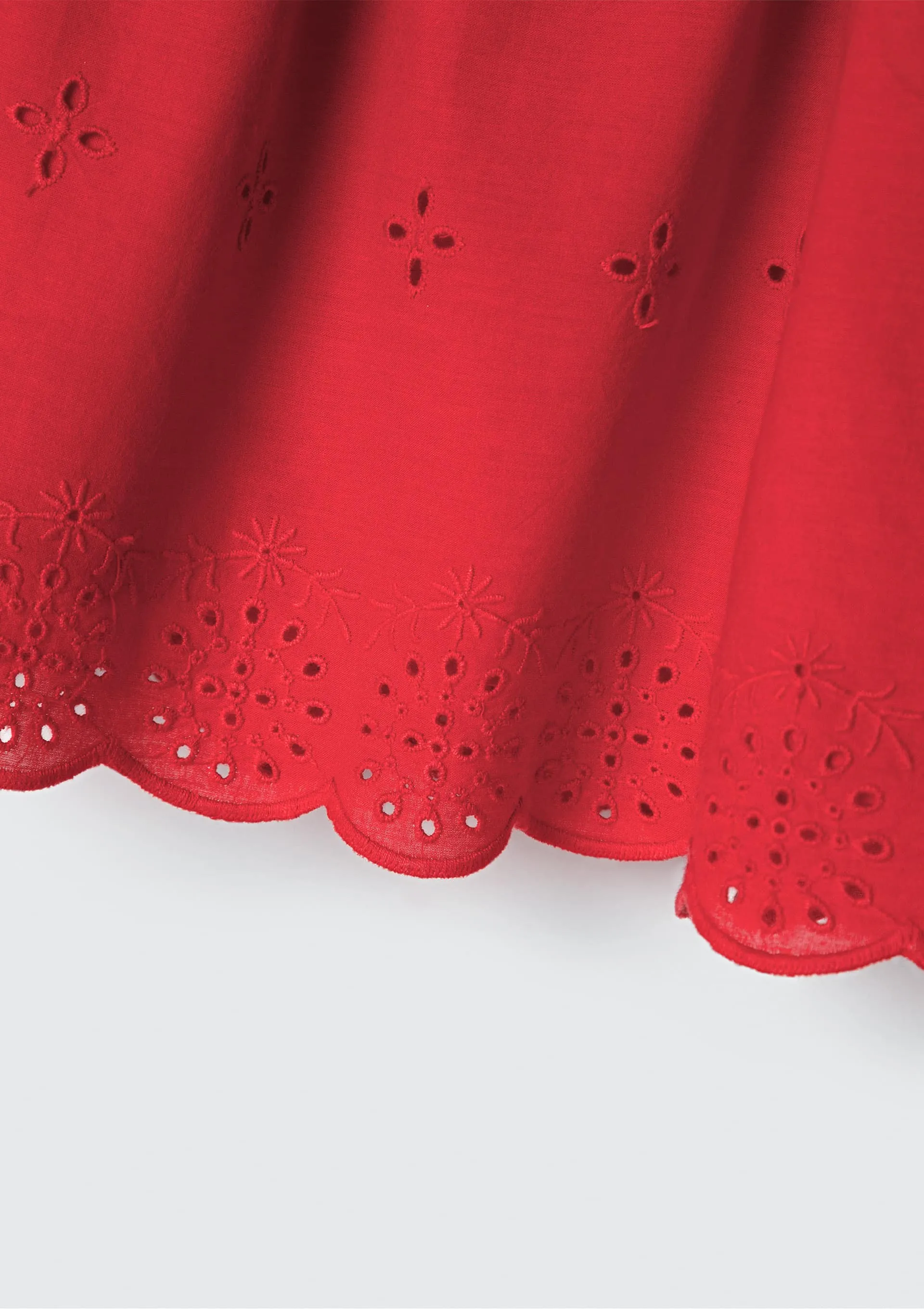 Vestido Infantil Toddler - Vermelho — foto 7