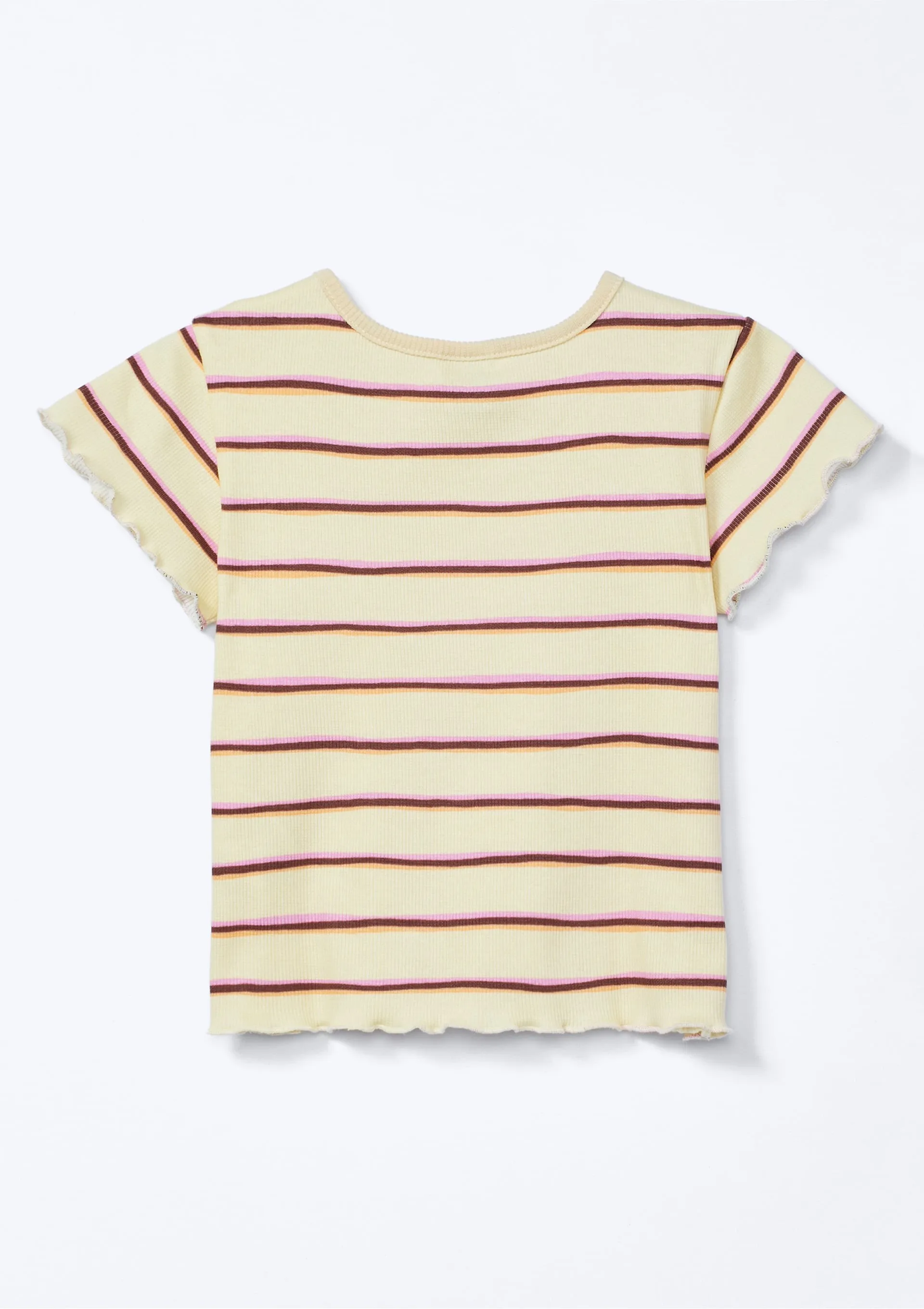 Blusa Infantil Menina Toddler Estampada - Amarelo — foto 4