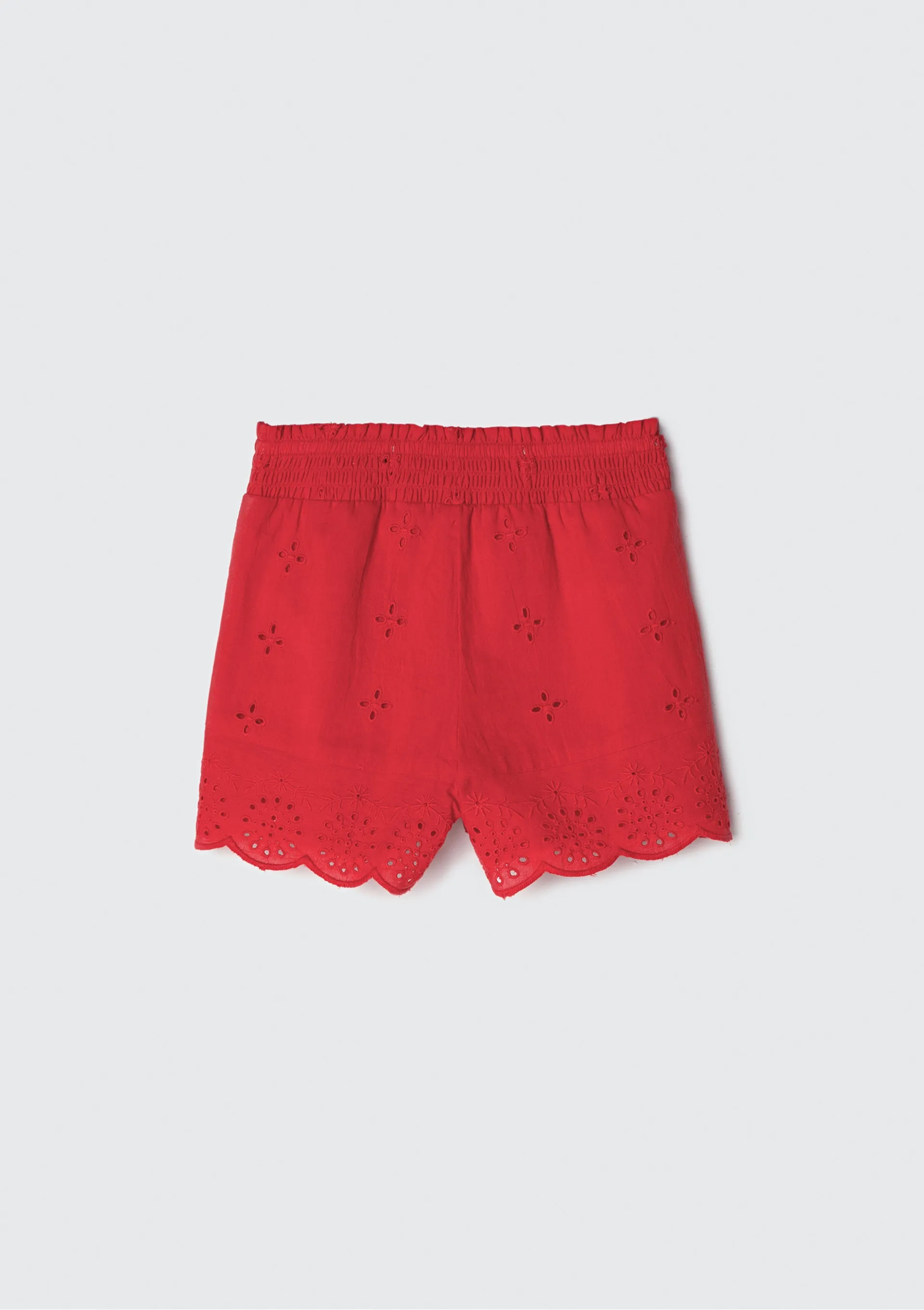 Shorts Infantil Menina Toddler - Vermelho — foto 4