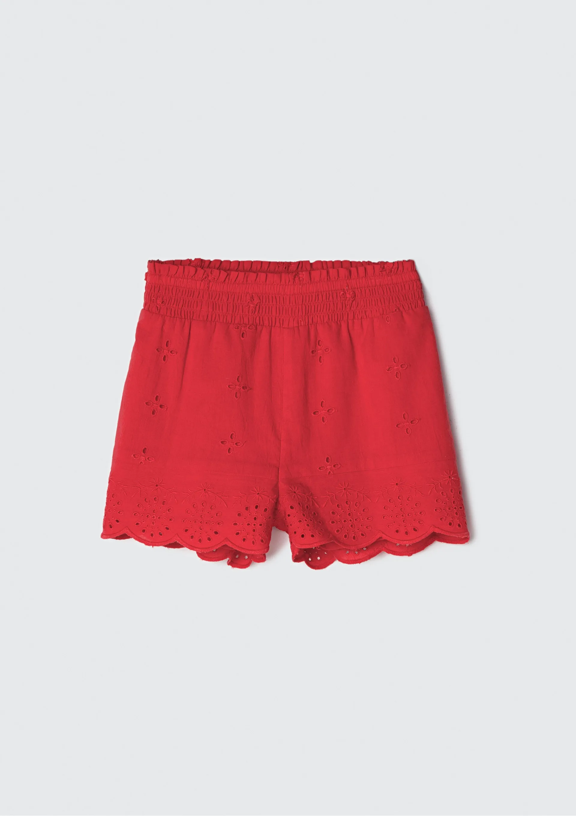 Shorts Infantil Menina Toddler - Vermelho — foto 2