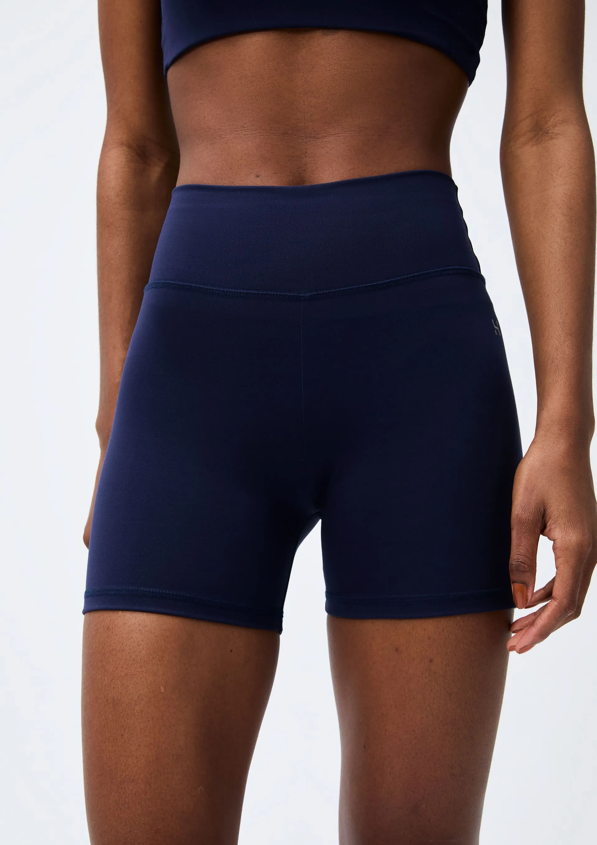 Bermuda Esportiva Feminina Biker - Azul — foto 4