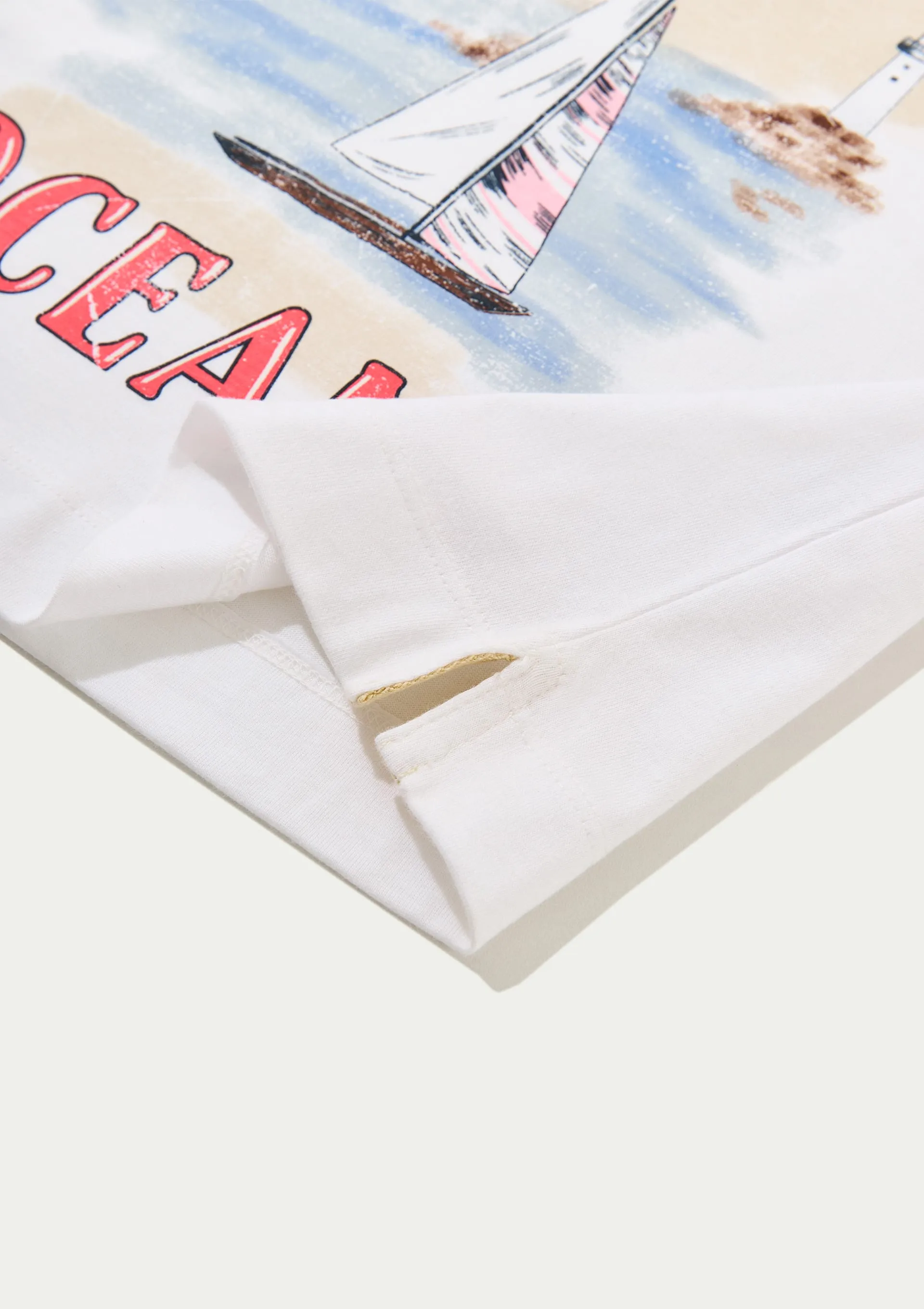 Regata Infantil Menina Muscle Tee Super Cotton - Branco — foto 2