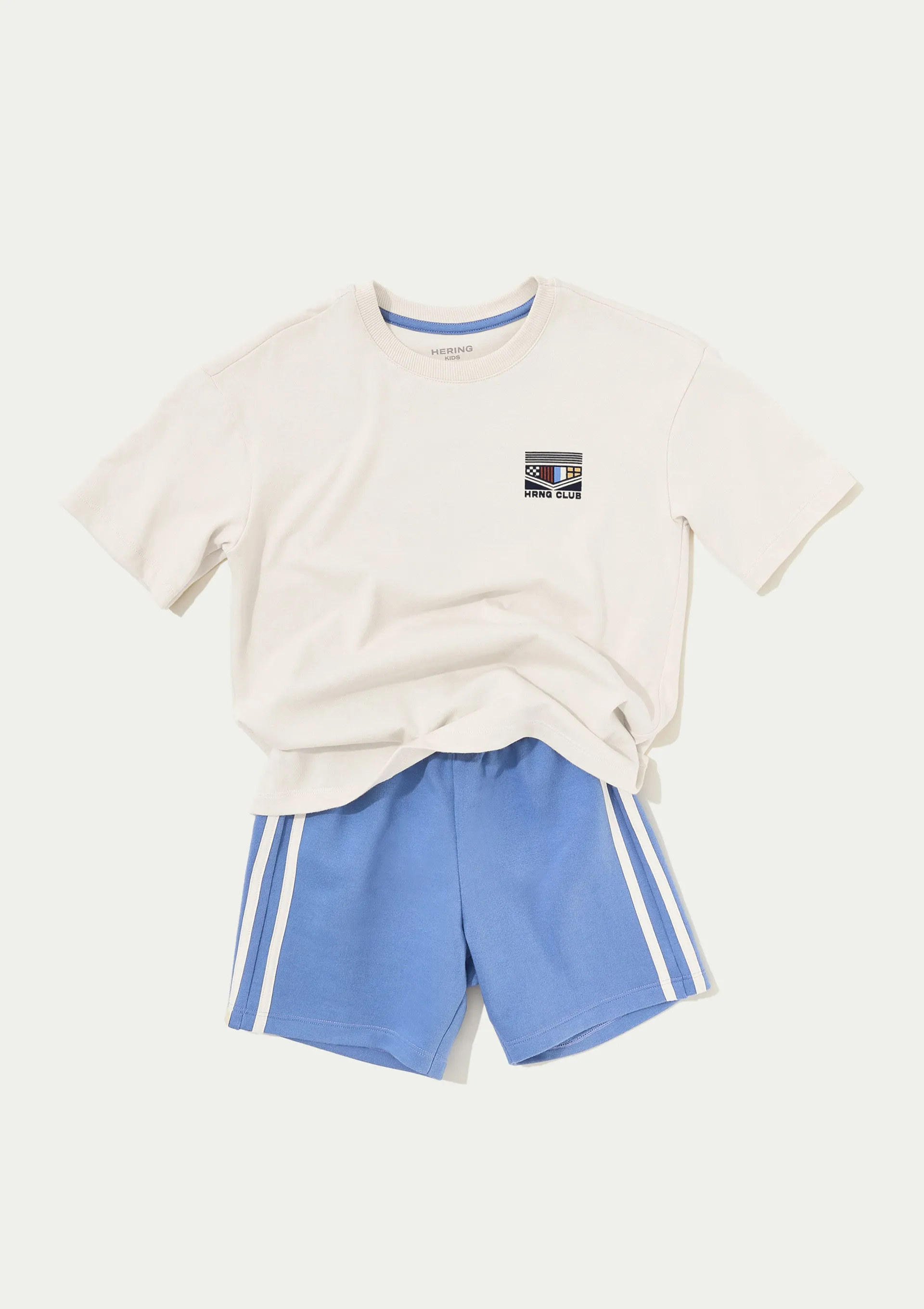 Conjunto Infantil Menino Curto Estampado - Azul — foto 8