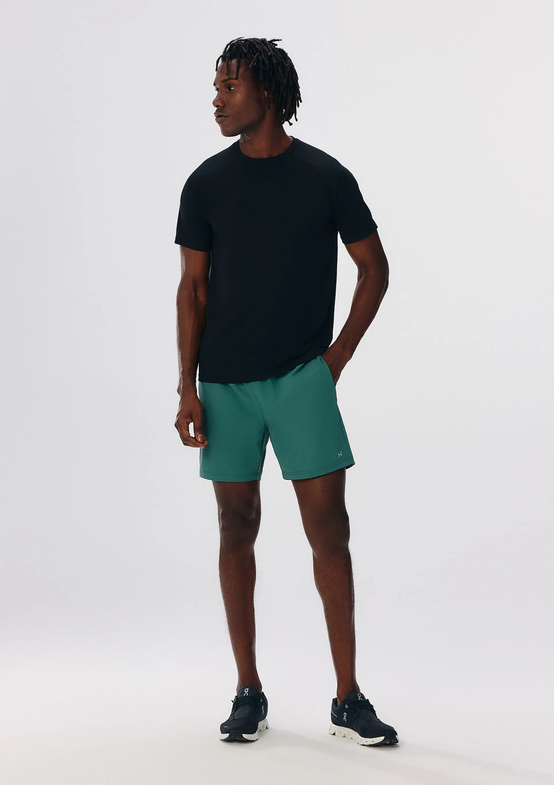 Bermuda Básica Esportiva Masculina - Verde — foto 2