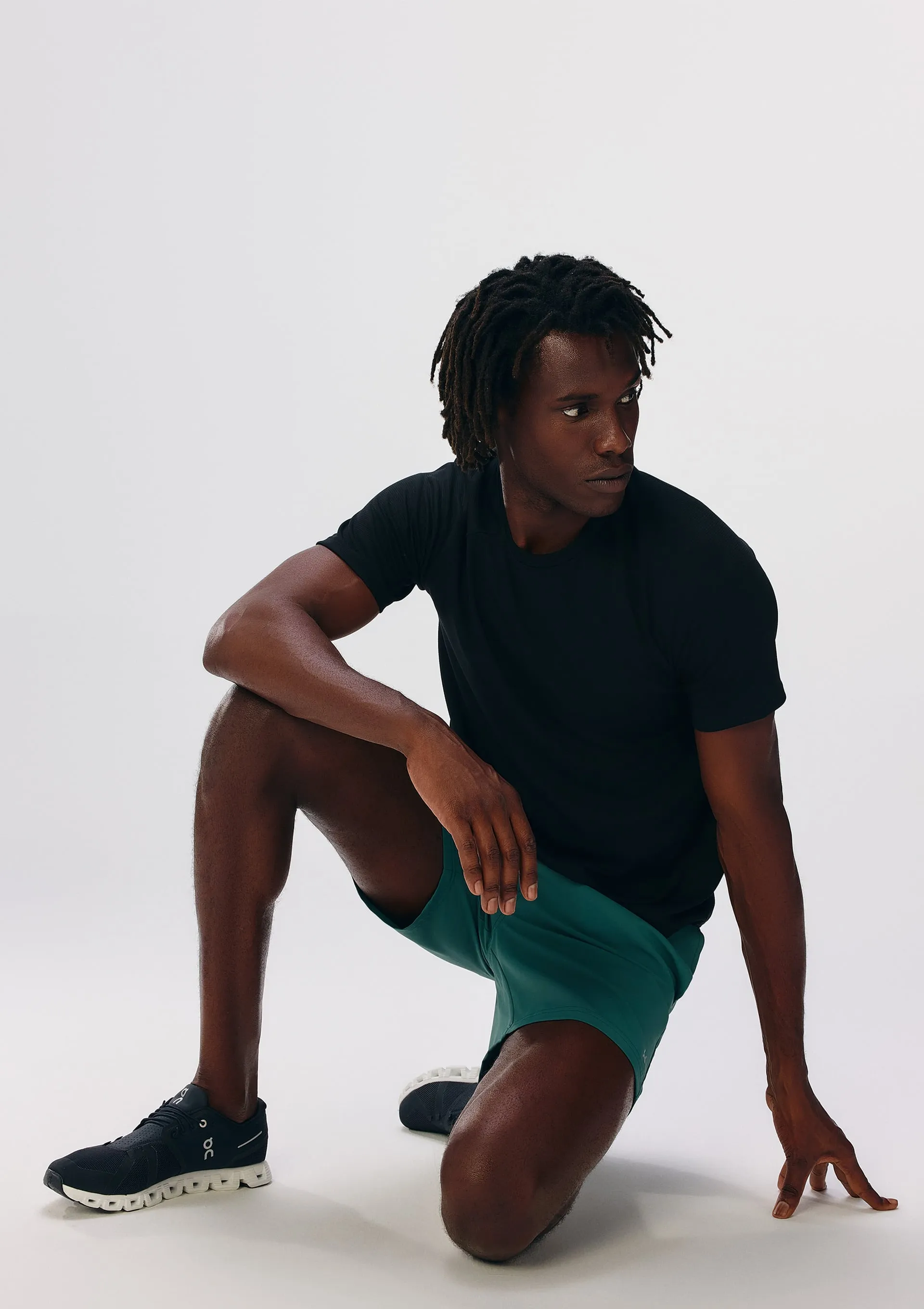 Bermuda Básica Esportiva Masculina - Verde — foto 4