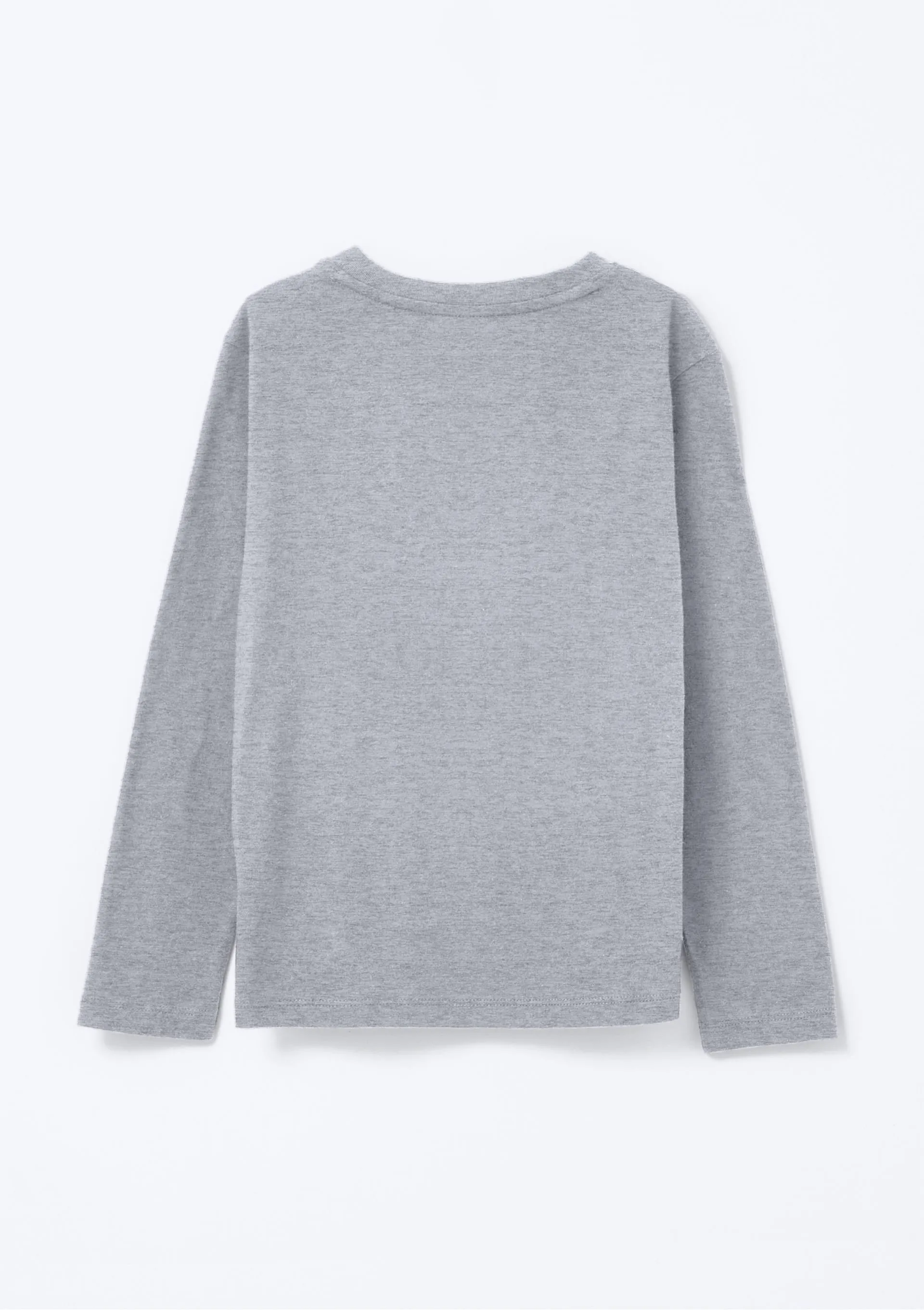 Camiseta Infantil Menino Manga Longa Com Estampa Hering Kids - Cinza — foto 2