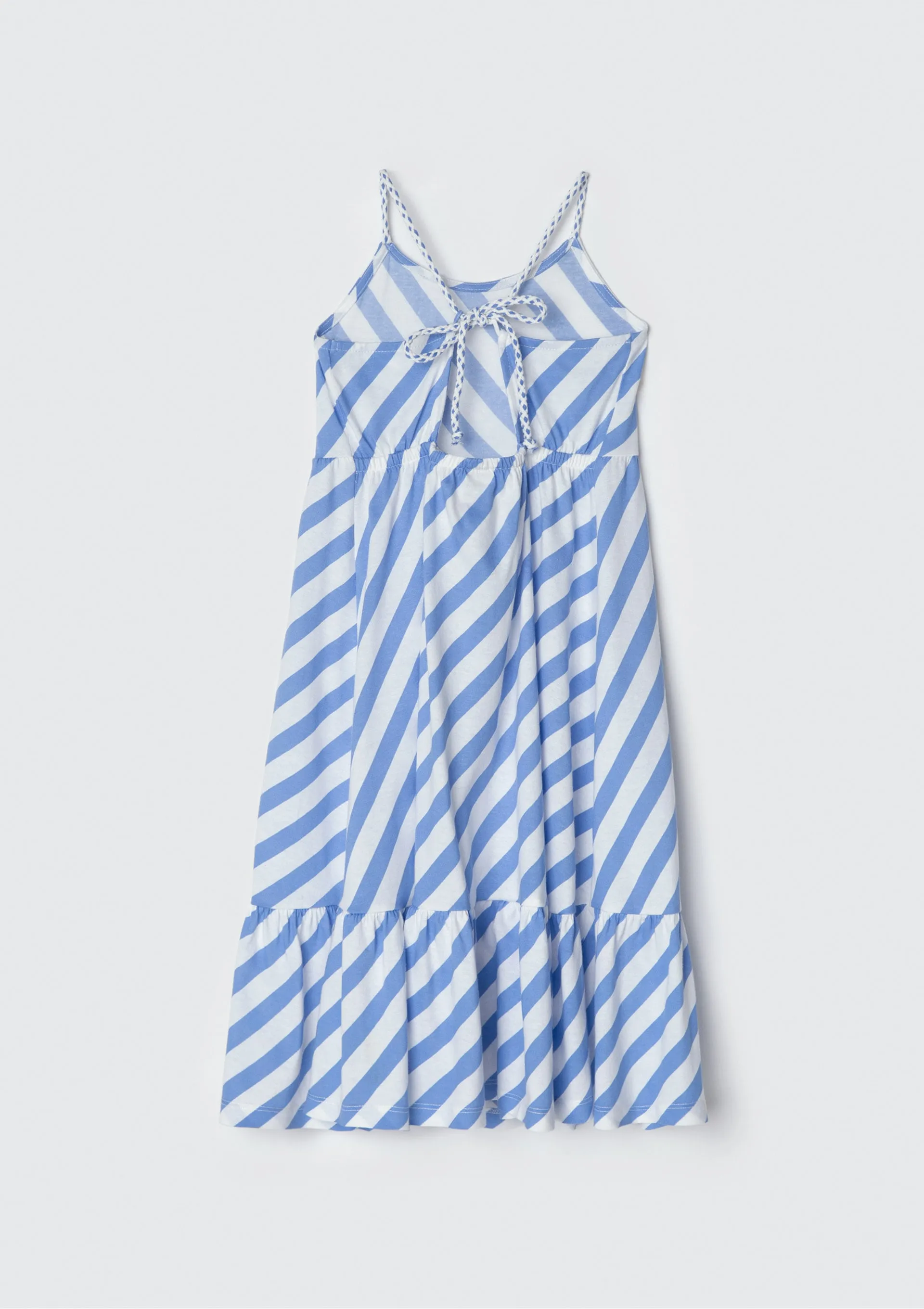 Vestido Curto Infantil - Azul — foto 6
