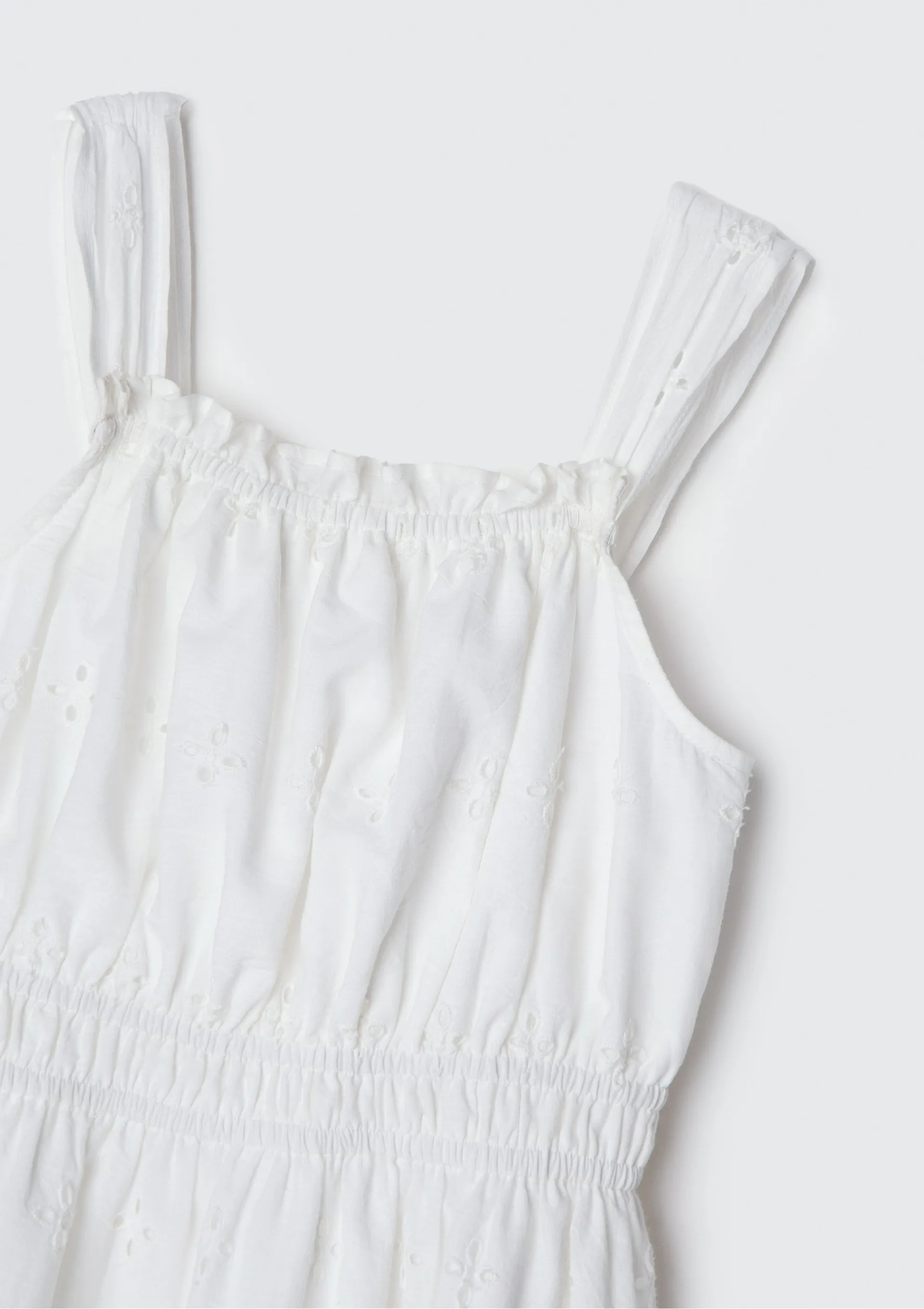 Vestido Curto Infantil - Branco — foto 5