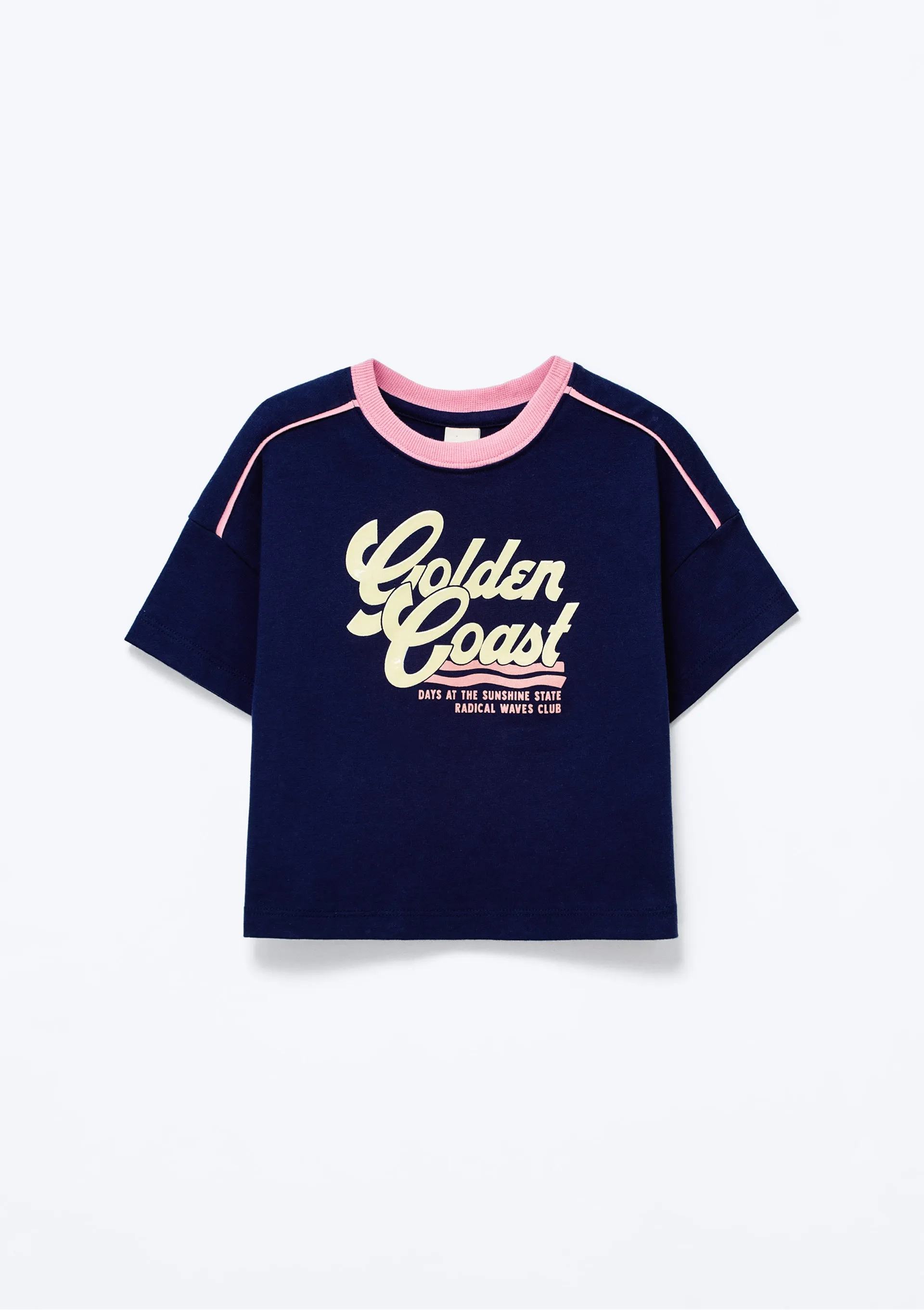 Blusa Infantil Menina Super Cotton Boxer - Azul — foto 6