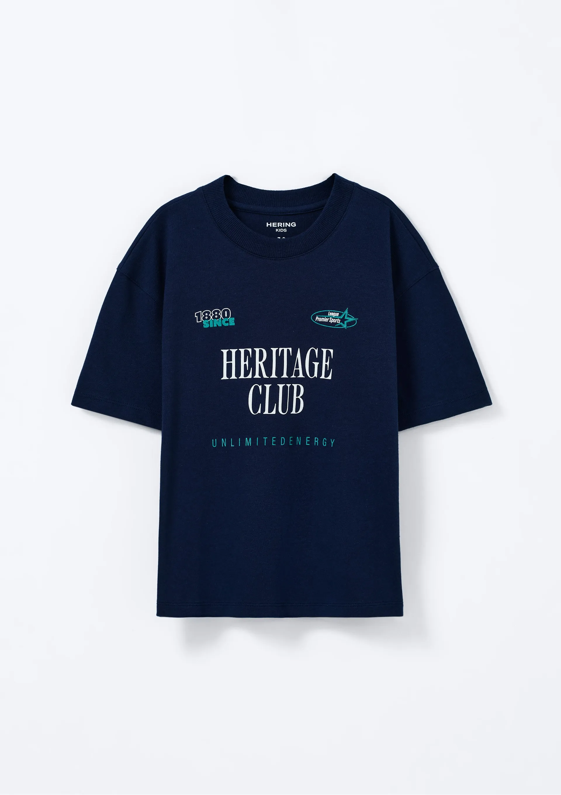Camiseta Infantil Menino Estampada Oversized - Azul — foto 7