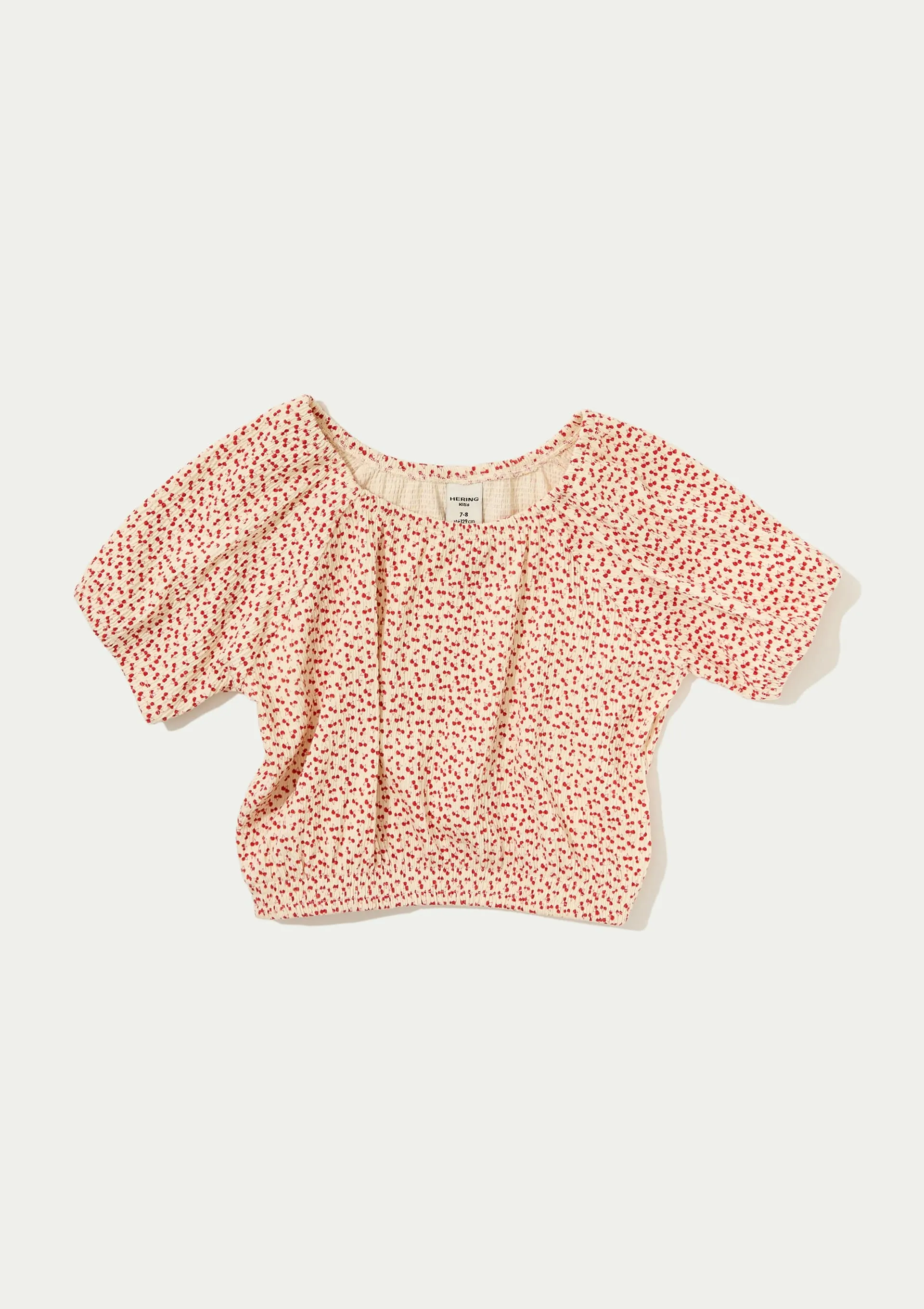 Blusa Infantil Menina Estampada - Vermelho — foto 7