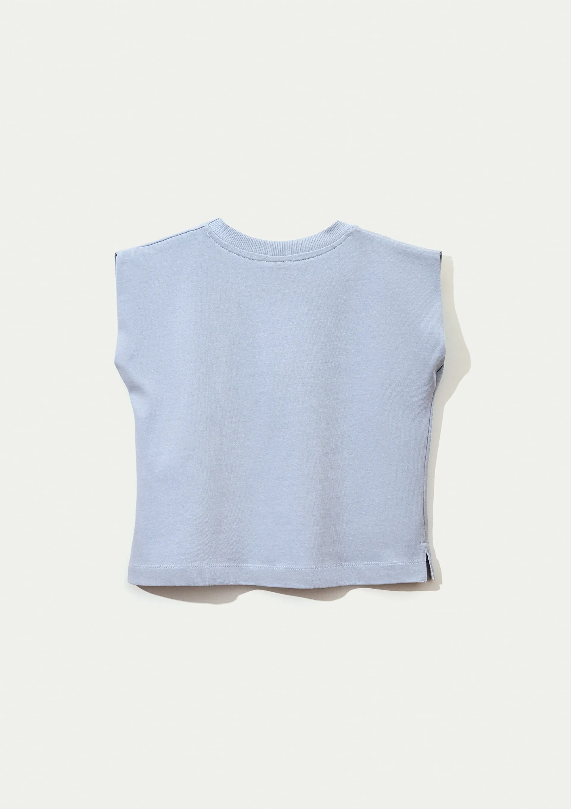 Regata Infantil Menina Muscle Tee Super Cotton - Azul — foto 3