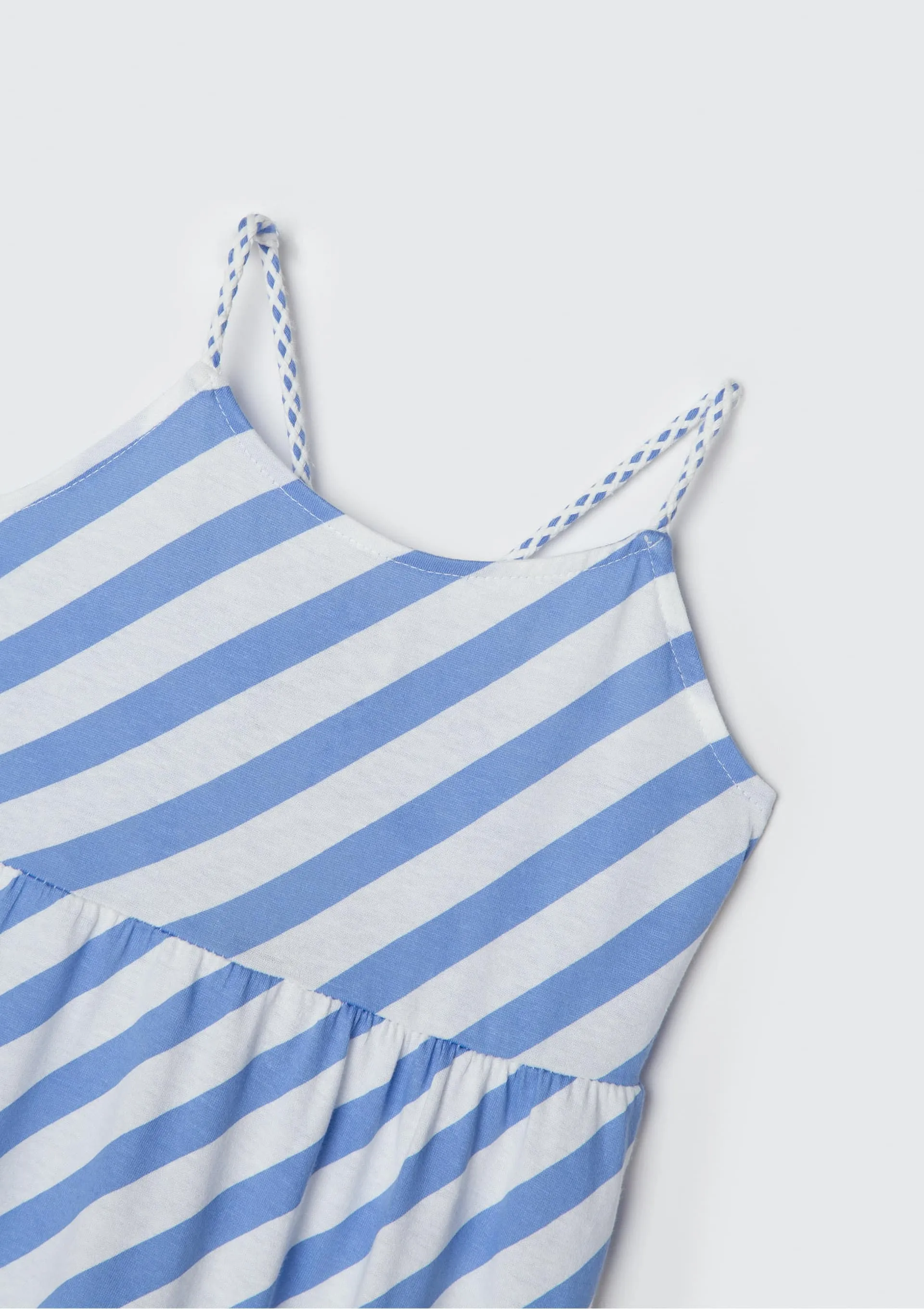 Vestido Curto Infantil - Azul — foto 5