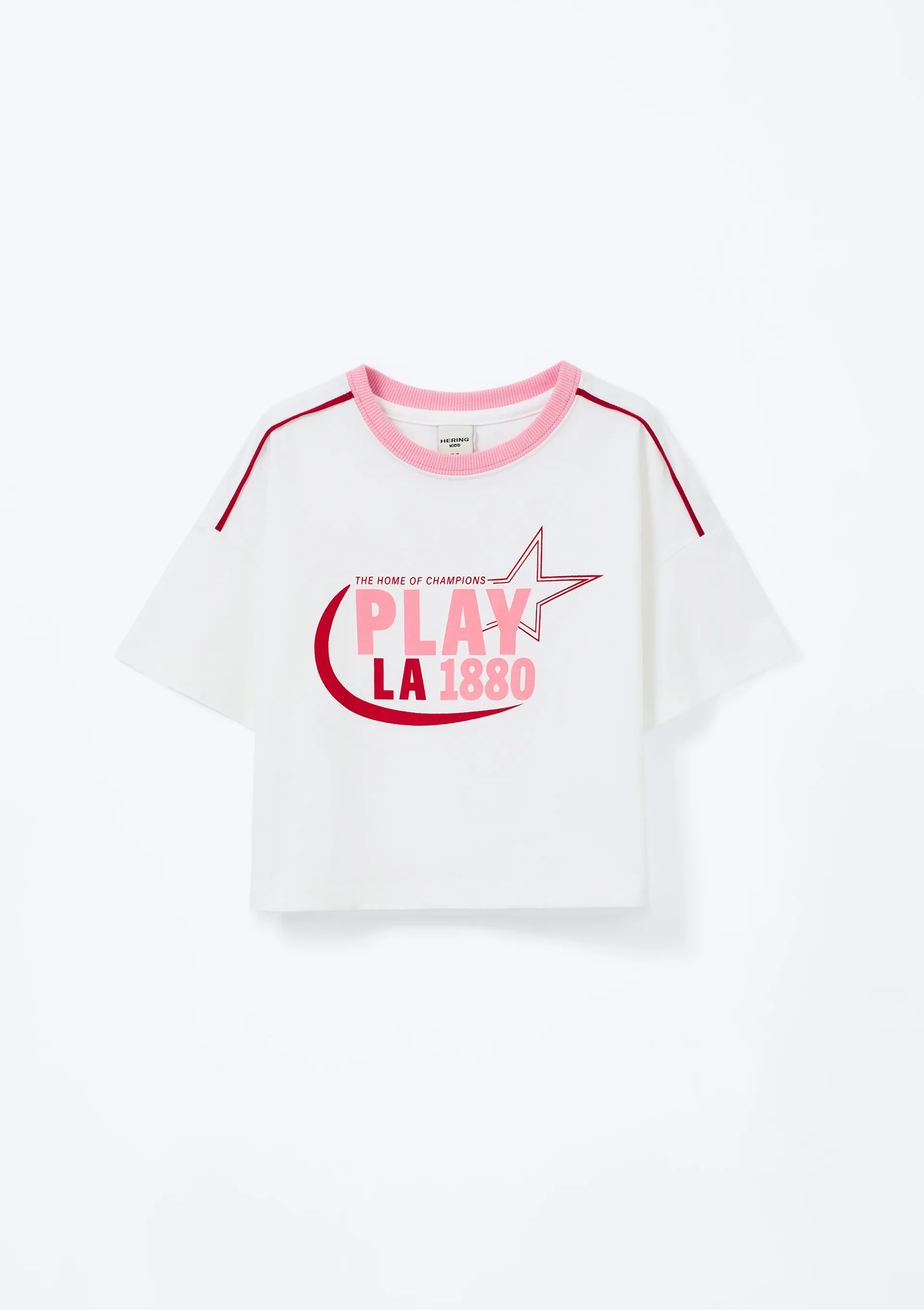 Blusa Infantil Menina Super Cotton Boxer - Off white — foto 2