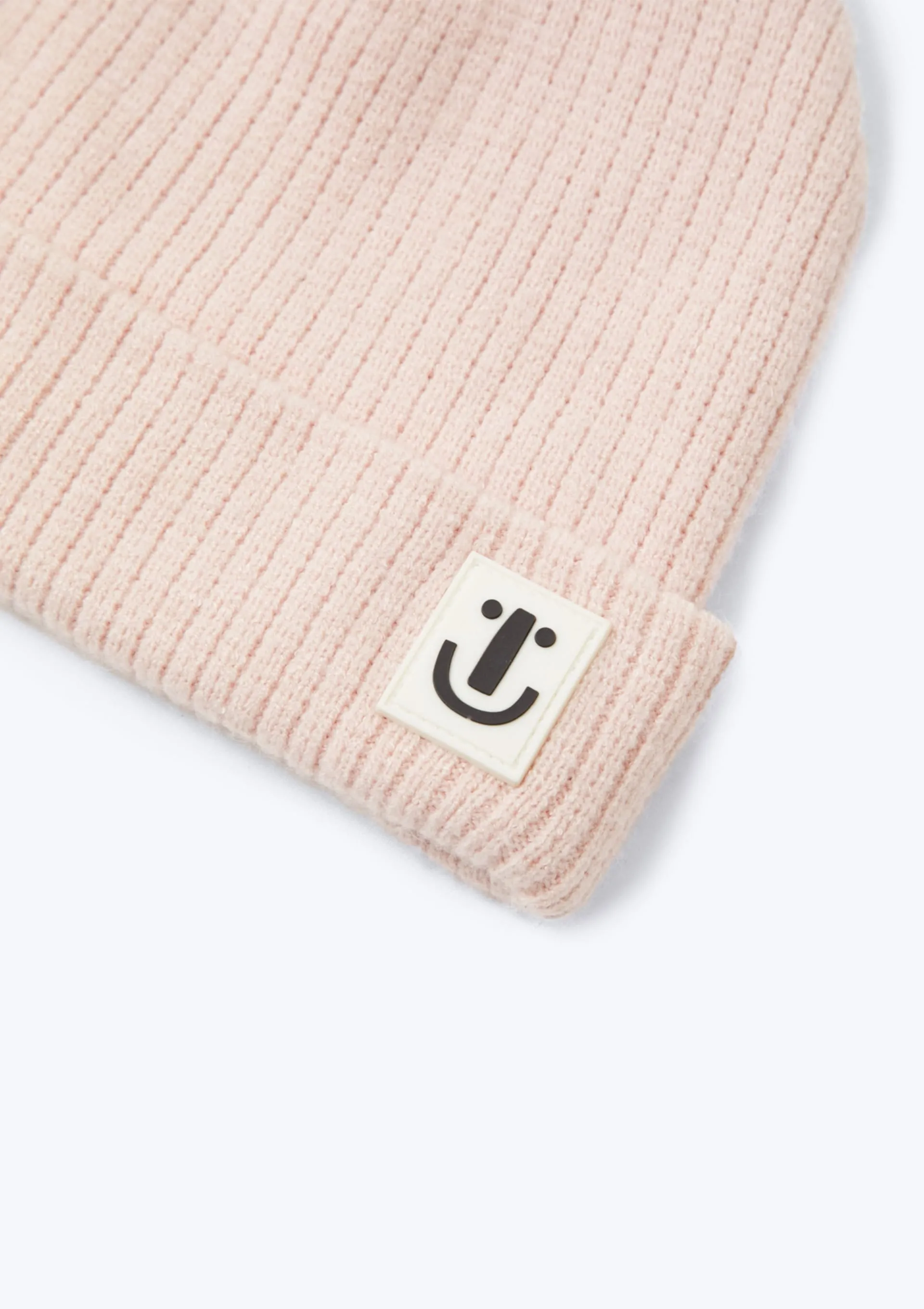 Gorro Infantil Unissex Em Tricô - Rosa — foto 3