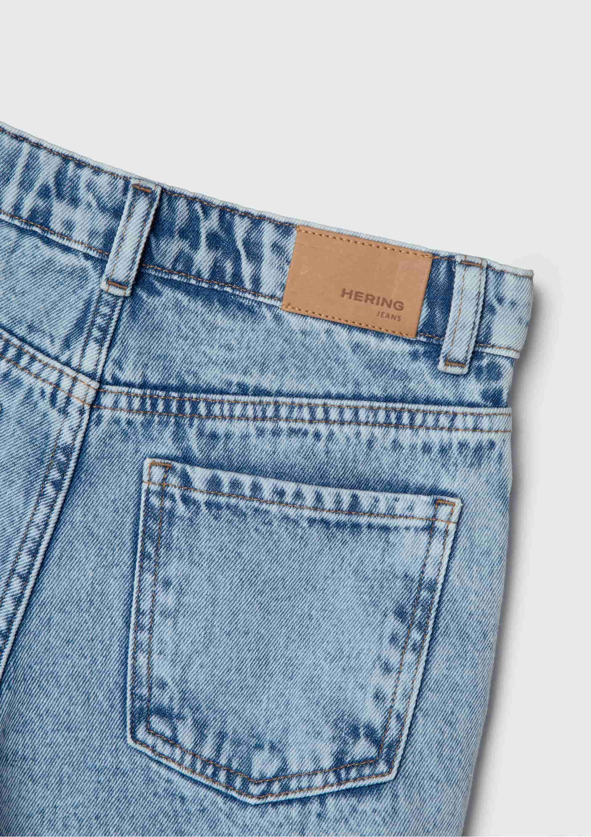 Shorts Saia Jeans Infantil Menina - Azul — foto 4