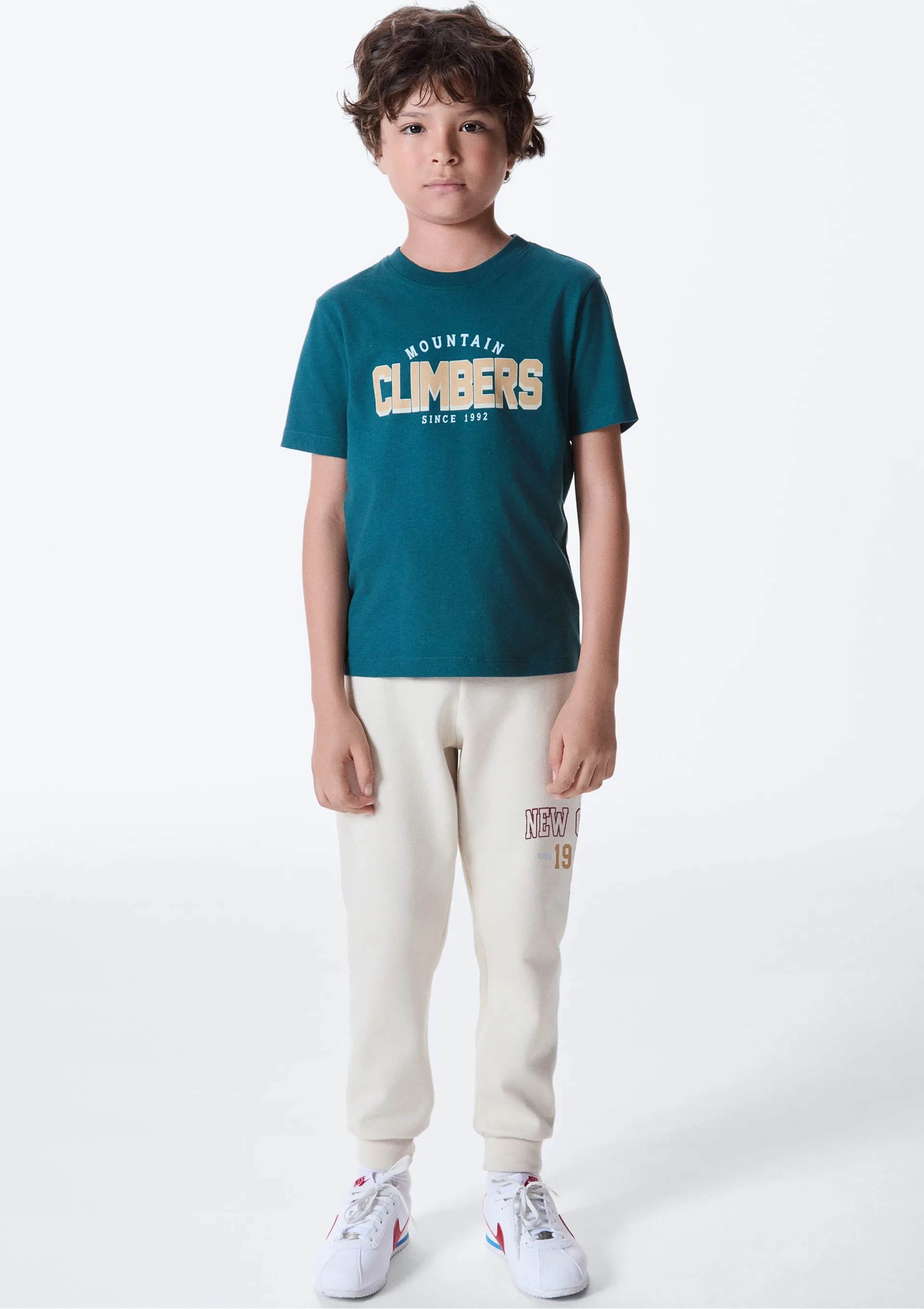 Camiseta Infantil Menino Manga Curta Com Estampa - Verde — foto 3