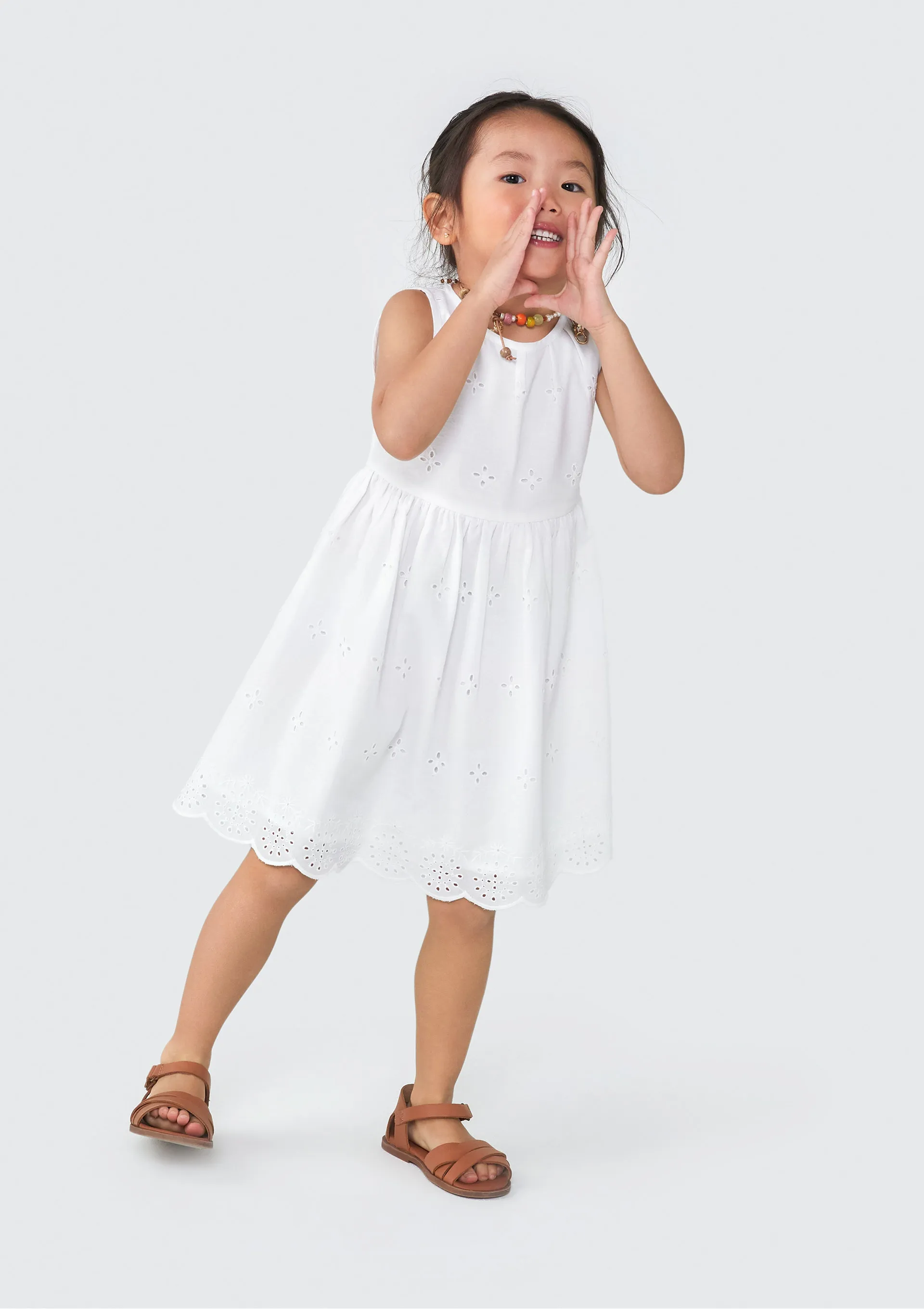 Vestido Infantil Toddler - Branco