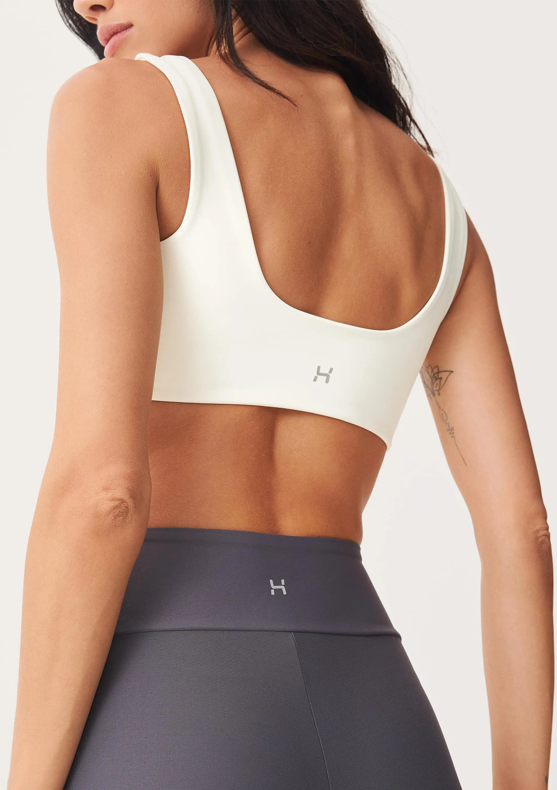 Top Esportivo Com Fio LYCRA® - Off white — foto 2