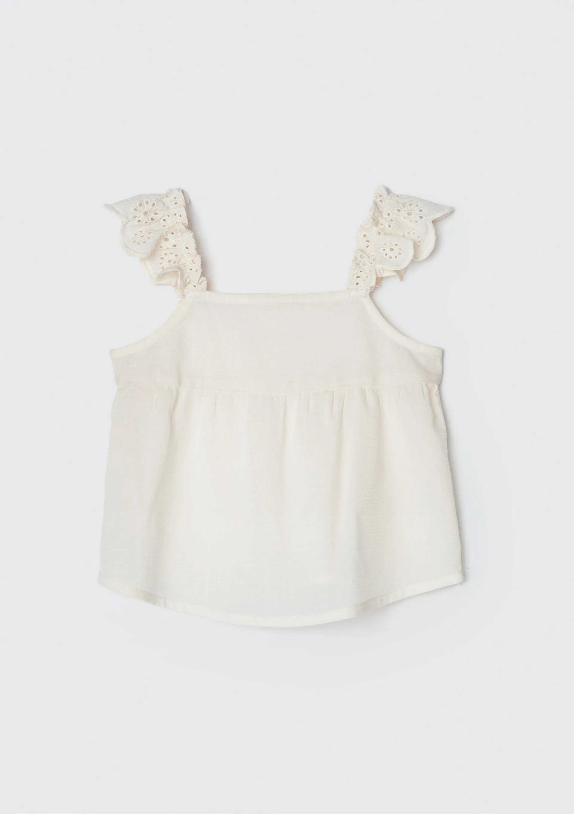 Regata Infantil Menina Toddler - Amarelo — foto 6