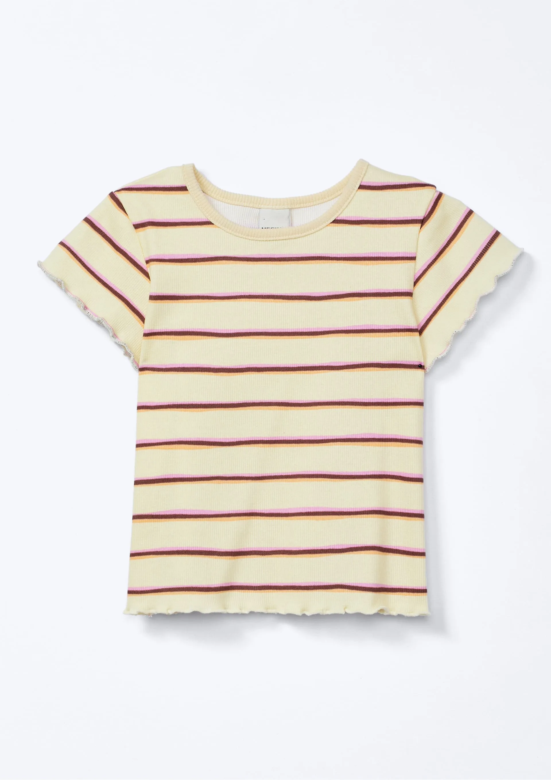 Blusa Infantil Menina Toddler Estampada - Amarelo — foto 2