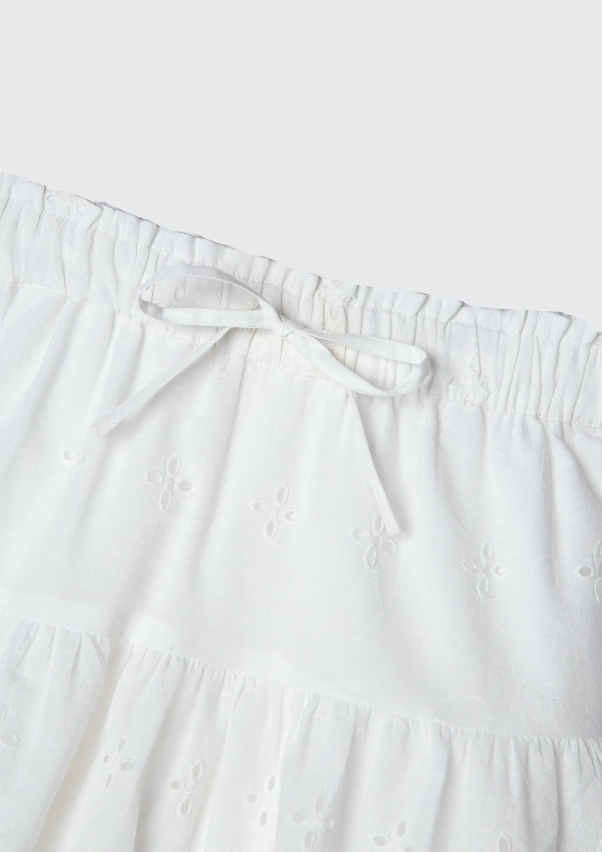 Shorts Infantil Menina - Branco — foto 2