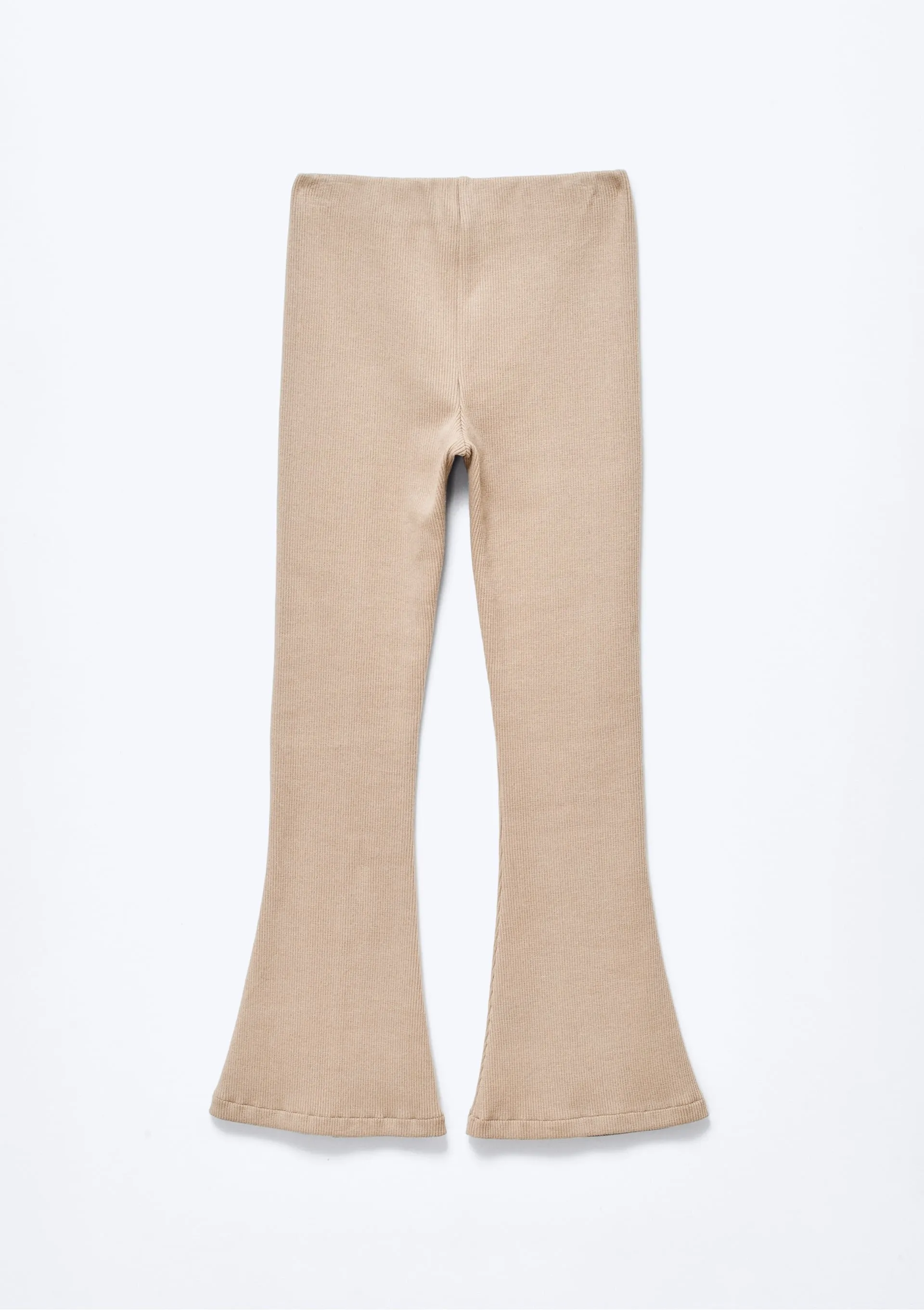 Calça Infantil Menina Flare - Bege — foto 4