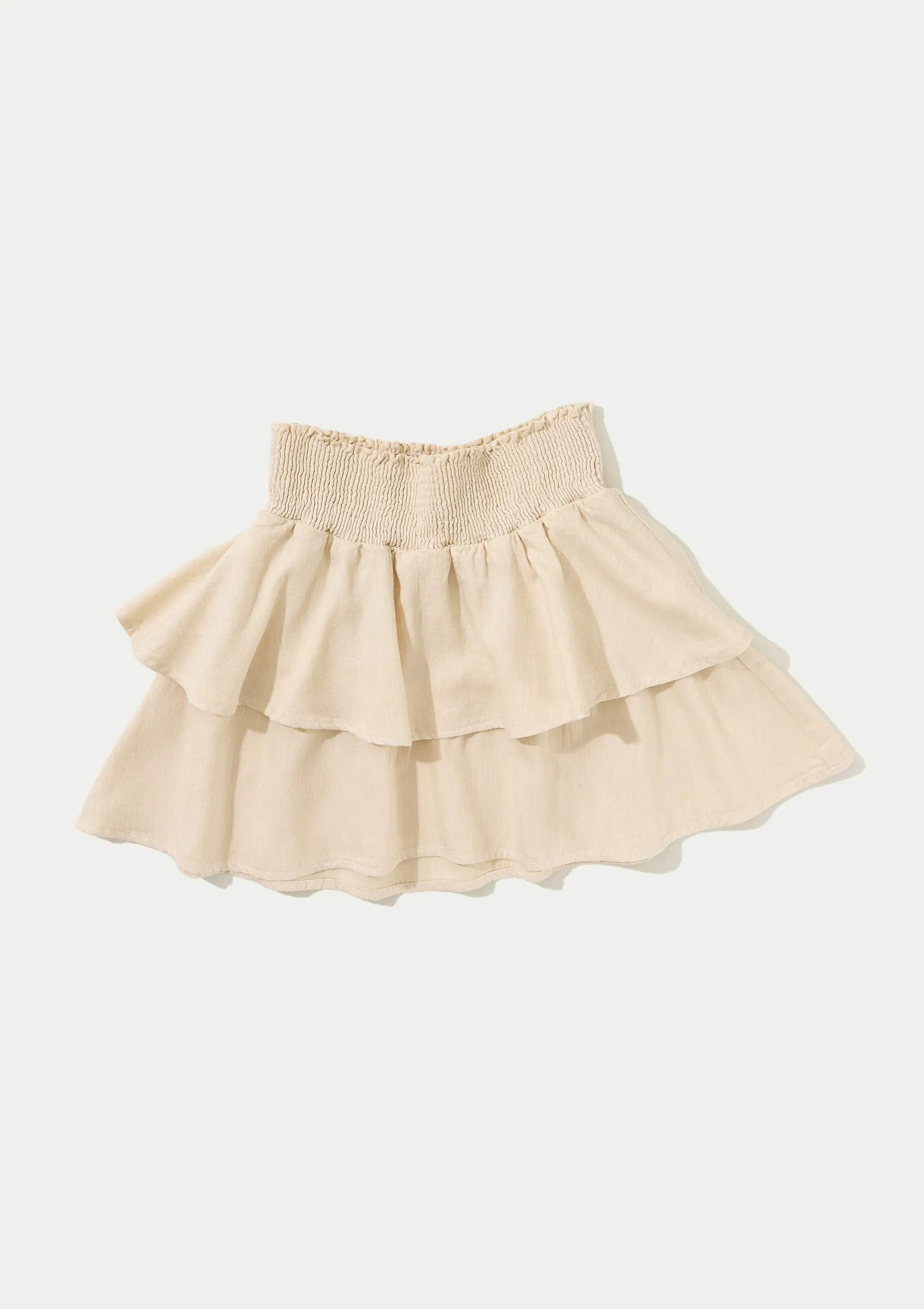 Saia Infantil Com Babados - Creme — foto 7