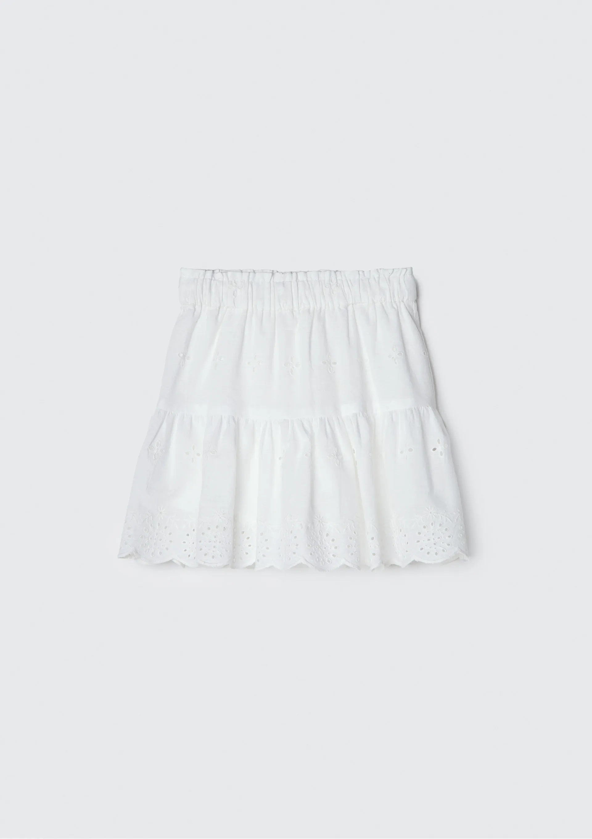 Shorts Infantil Menina - Branco — foto 3