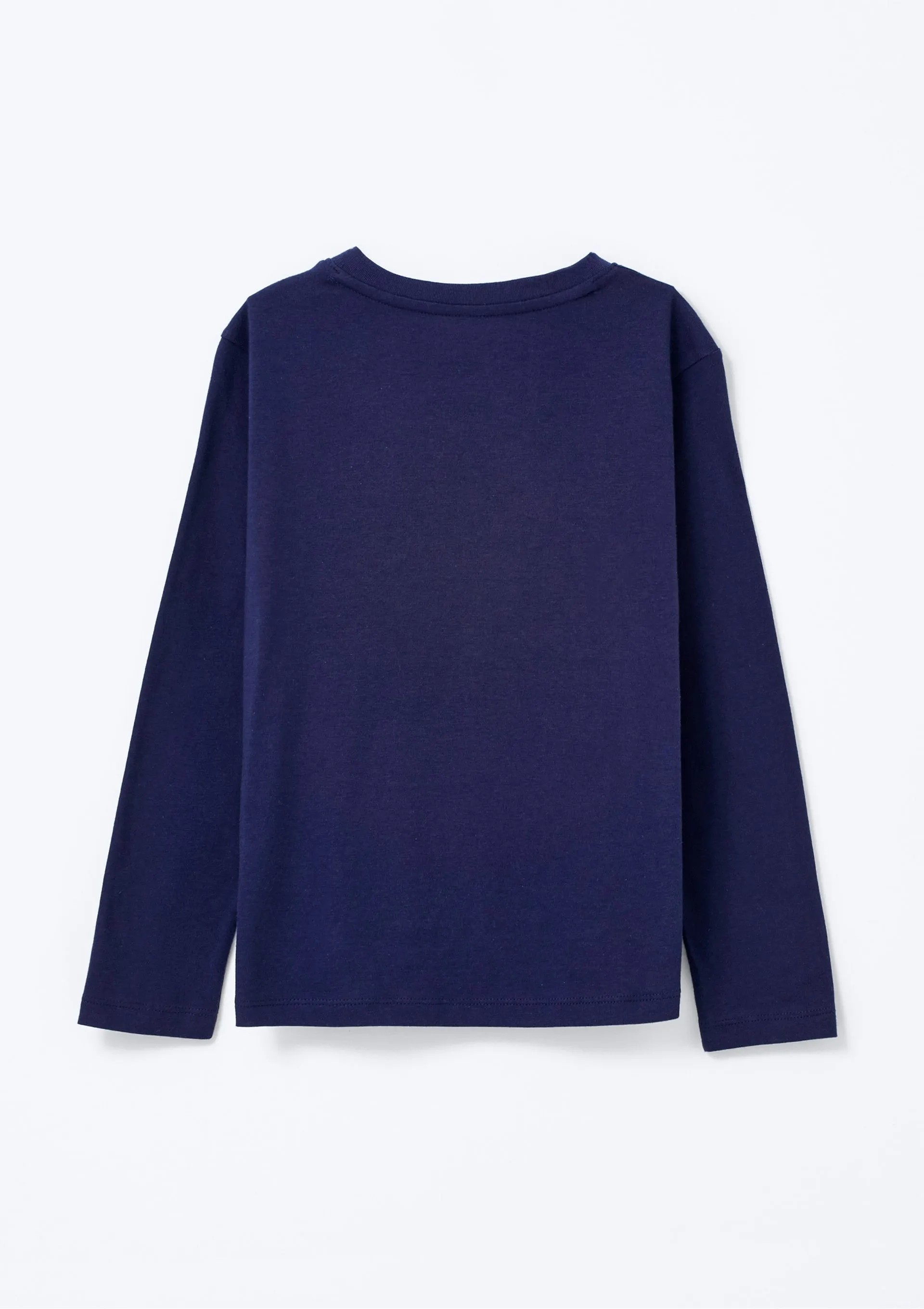 Camiseta Infantil Menino Manga Longa Com Estampa Hering Kids - Azul — foto 4