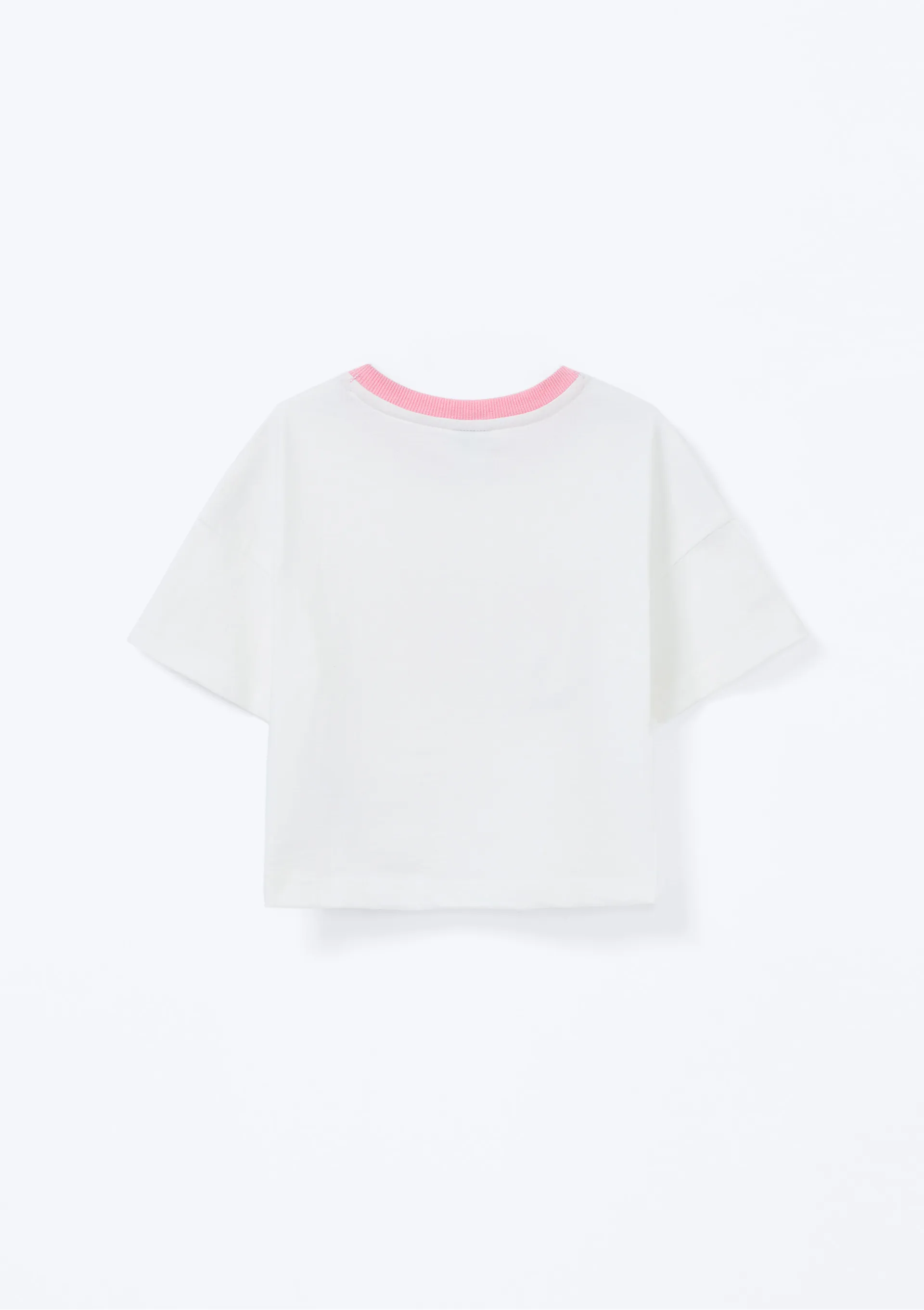 Blusa Infantil Menina Super Cotton Boxer - Off white — foto 4
