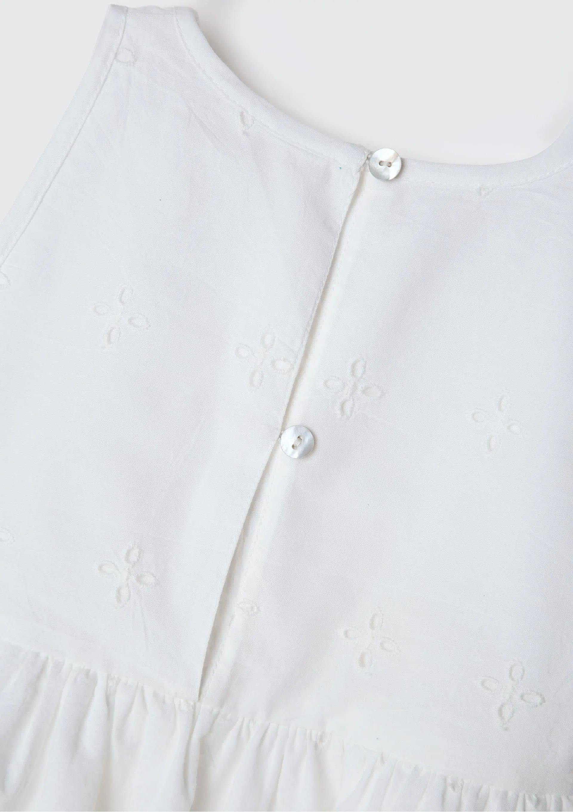 Vestido Infantil Toddler - Branco — foto 6