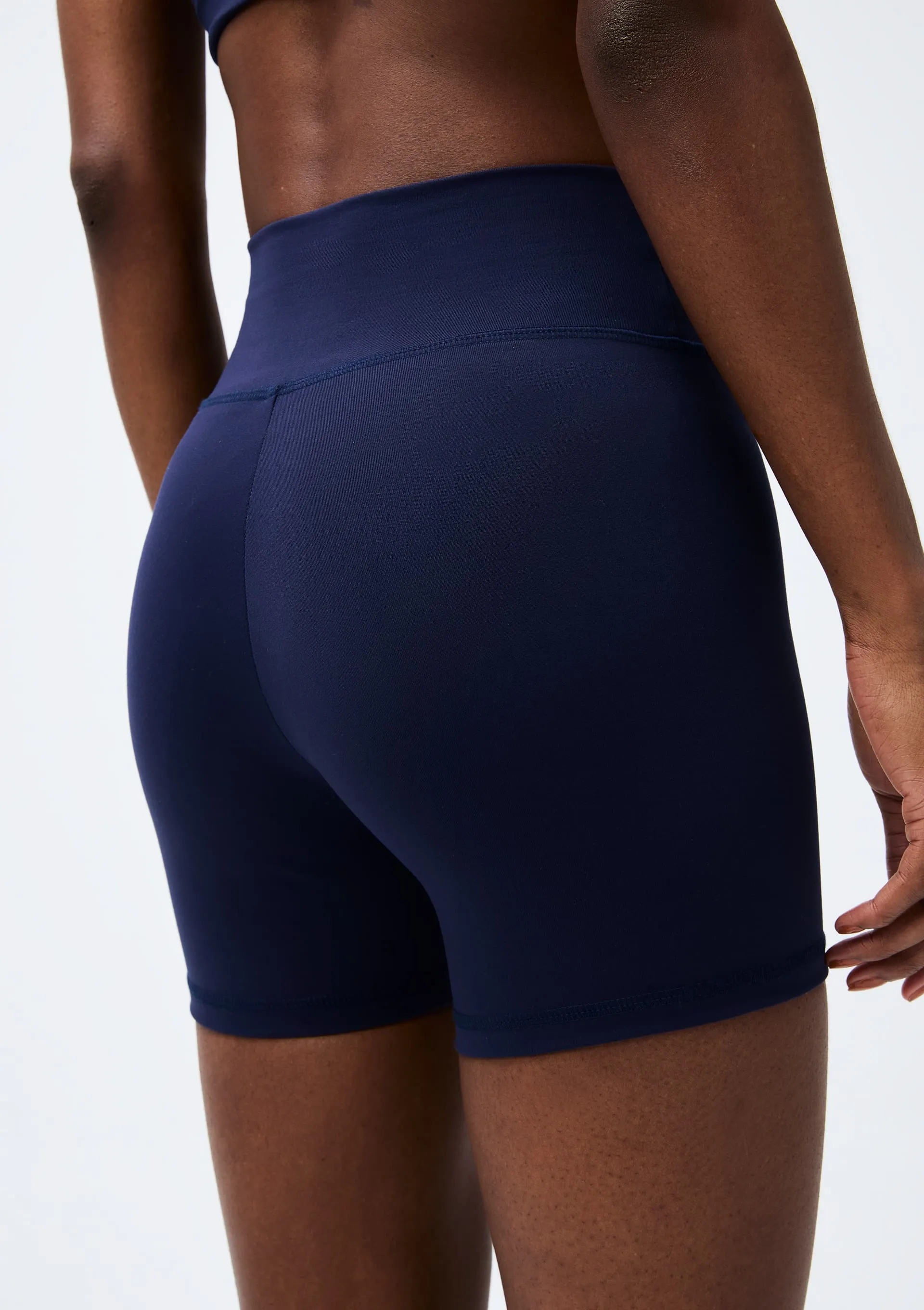 Bermuda Esportiva Feminina Biker - Azul — foto 3
