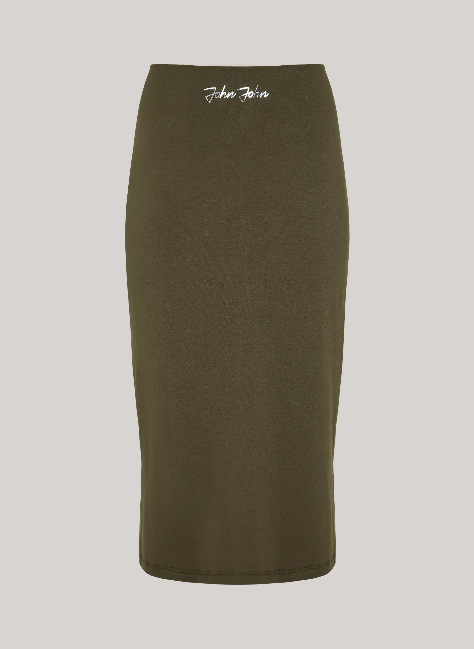 Saia Justa Visco Touch Verde John John Feminina